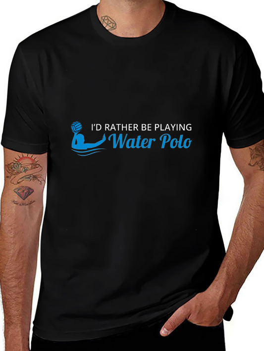 Water Polo Player Graphic T-Shirt