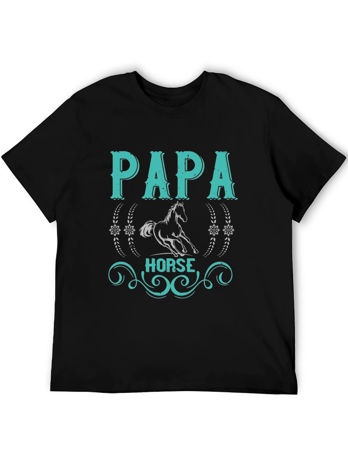 Papa Horse Graphic T-Shirt