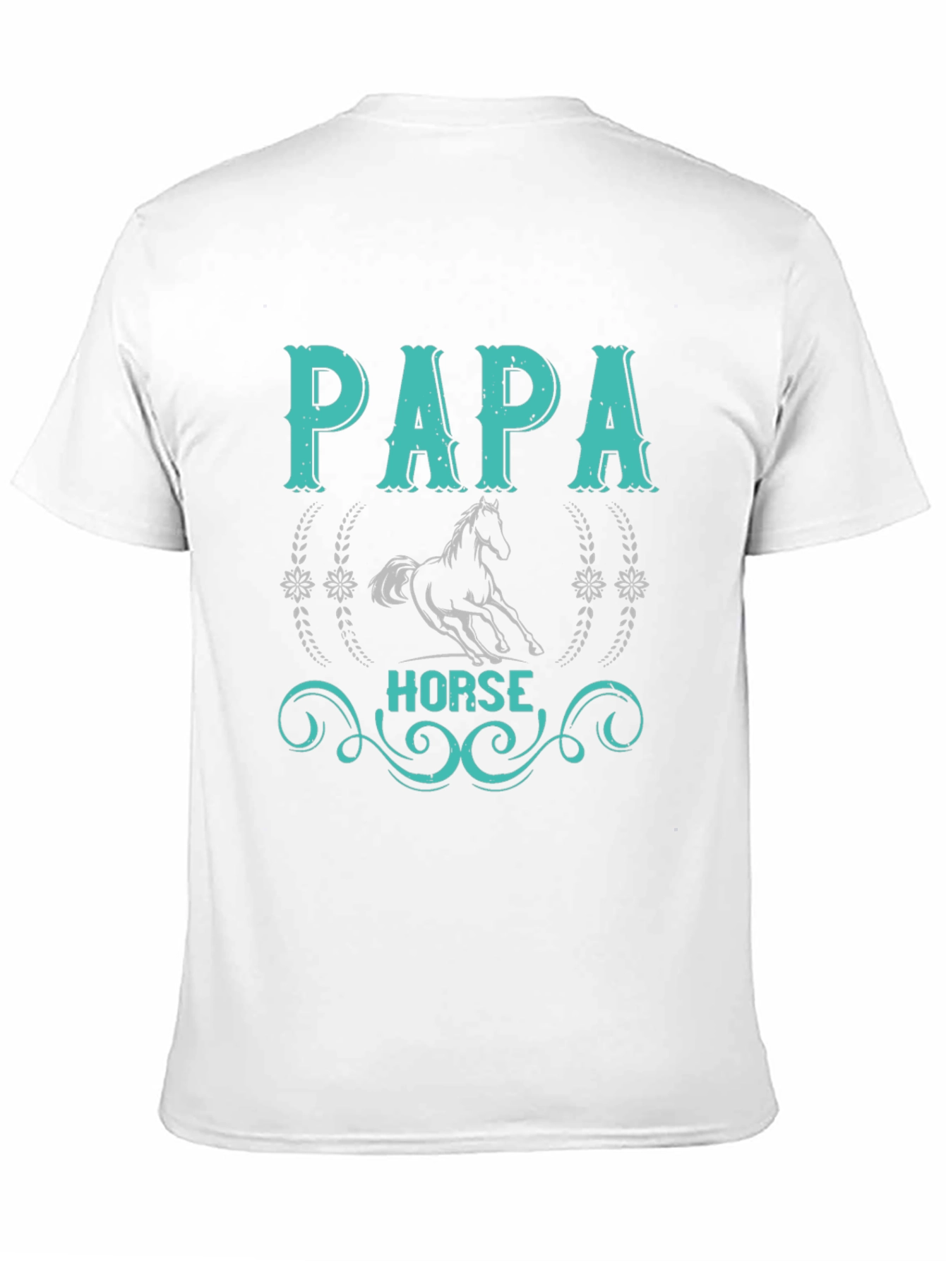 Papa Horse Graphic T-Shirt