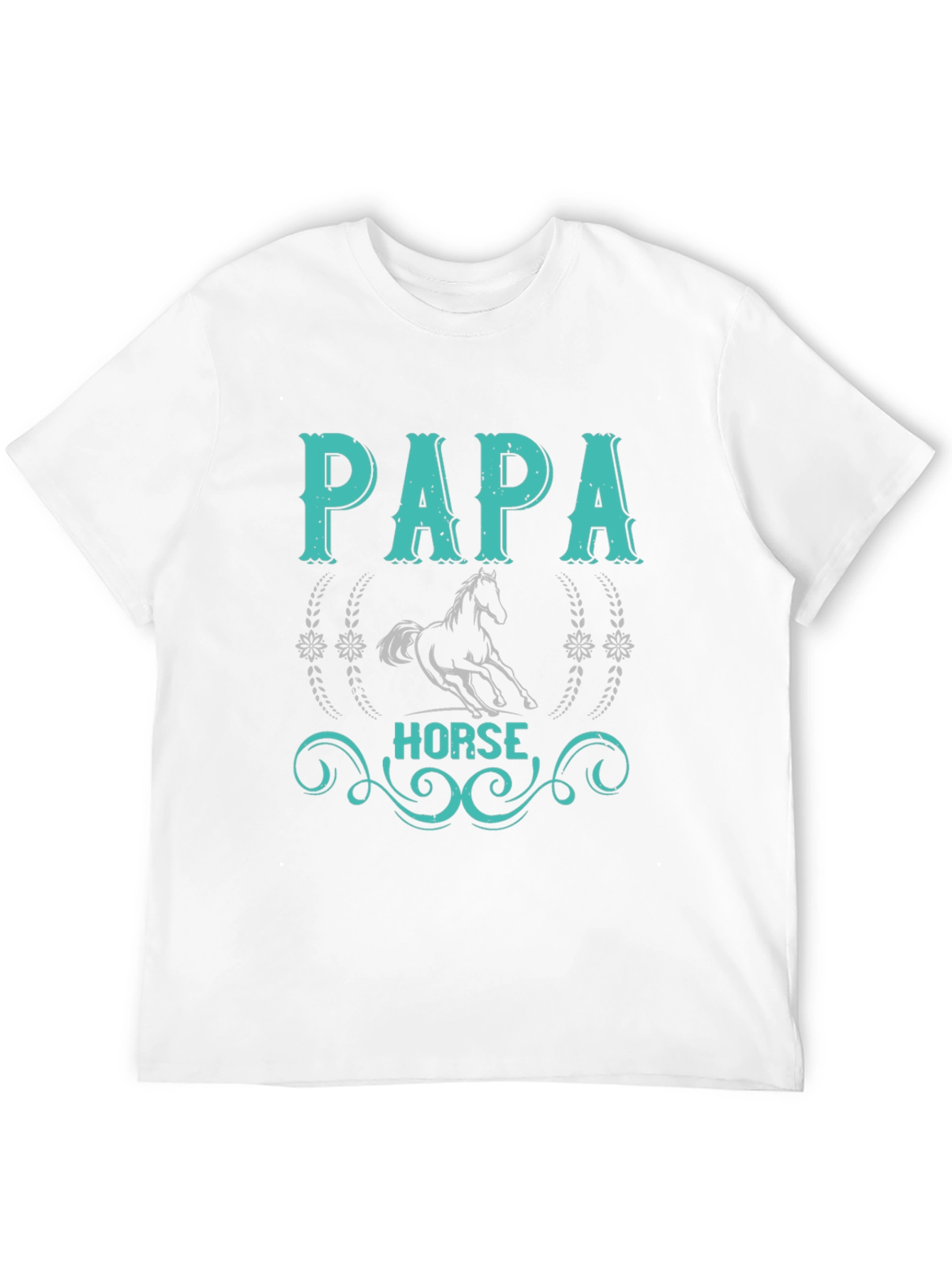 Papa Horse Graphic T-Shirt