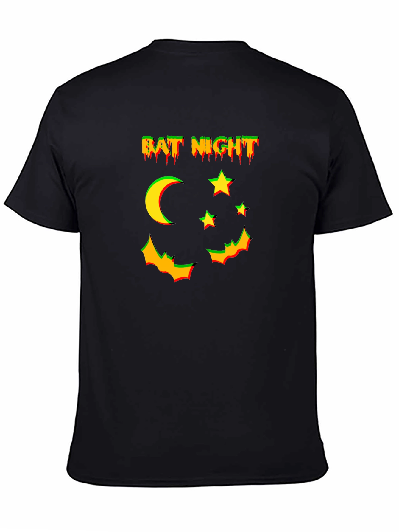 Bat Night Graphic T-Shirt