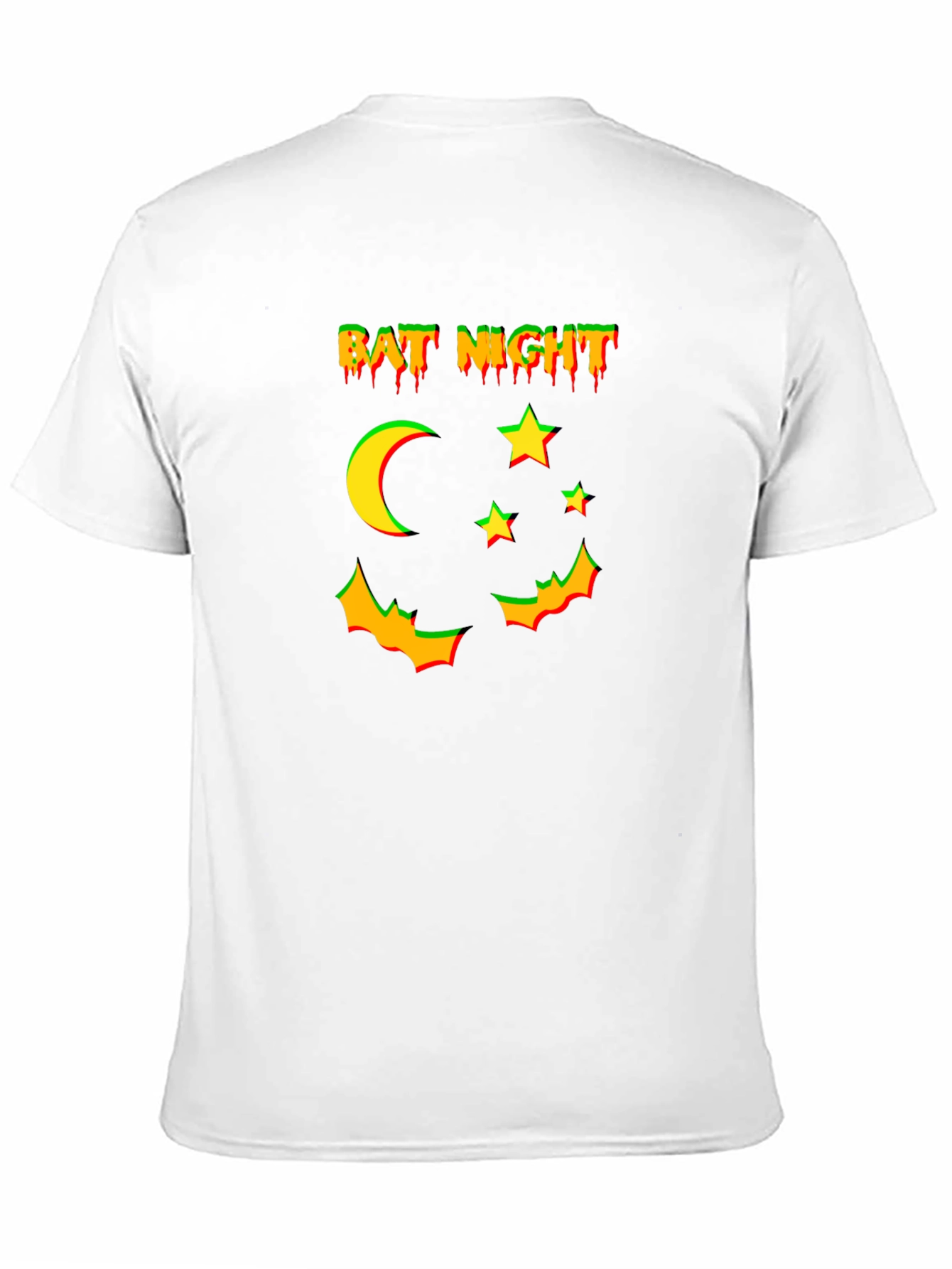 Bat Night Graphic T-Shirt