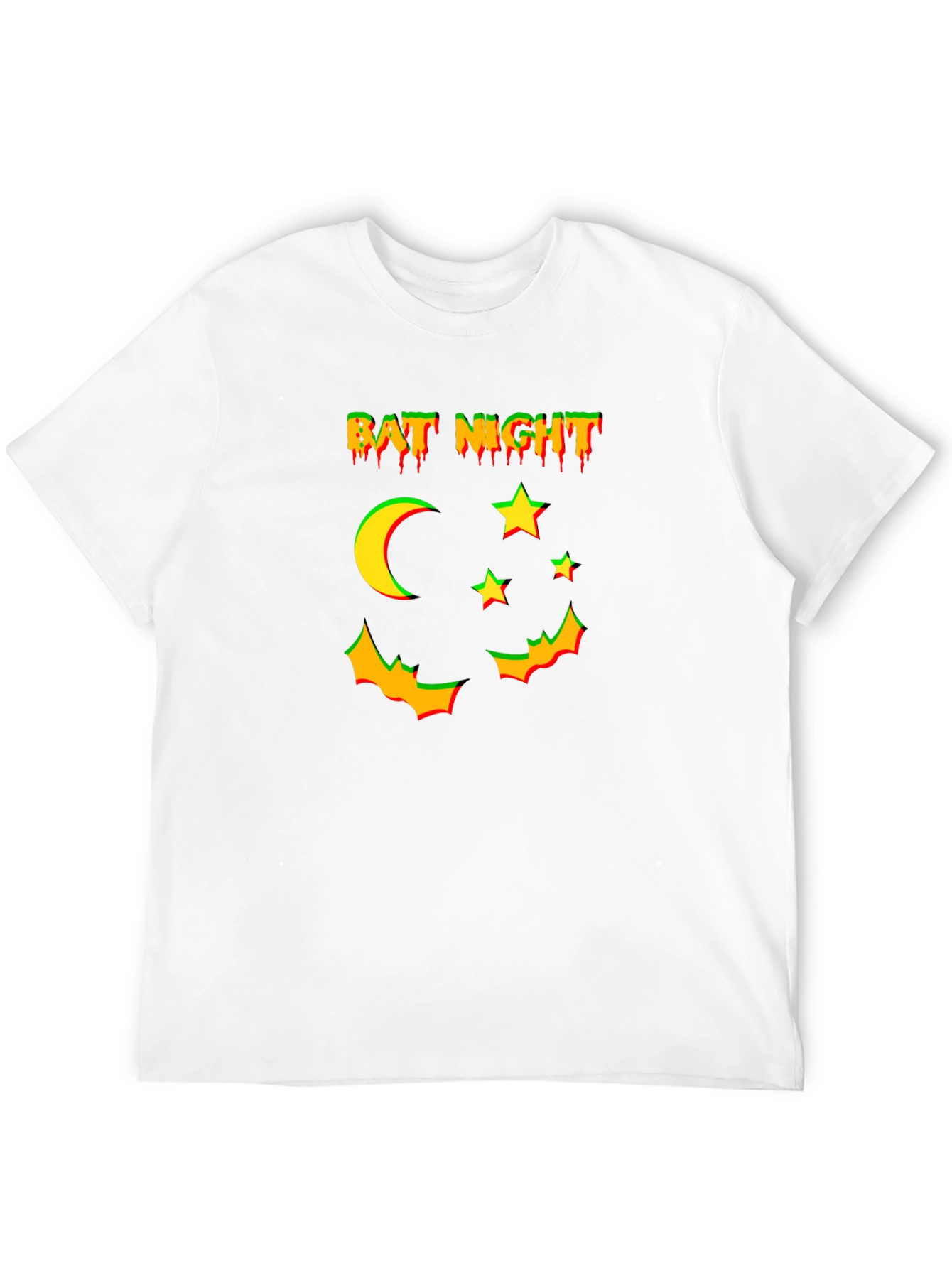 Bat Night Graphic T-Shirt