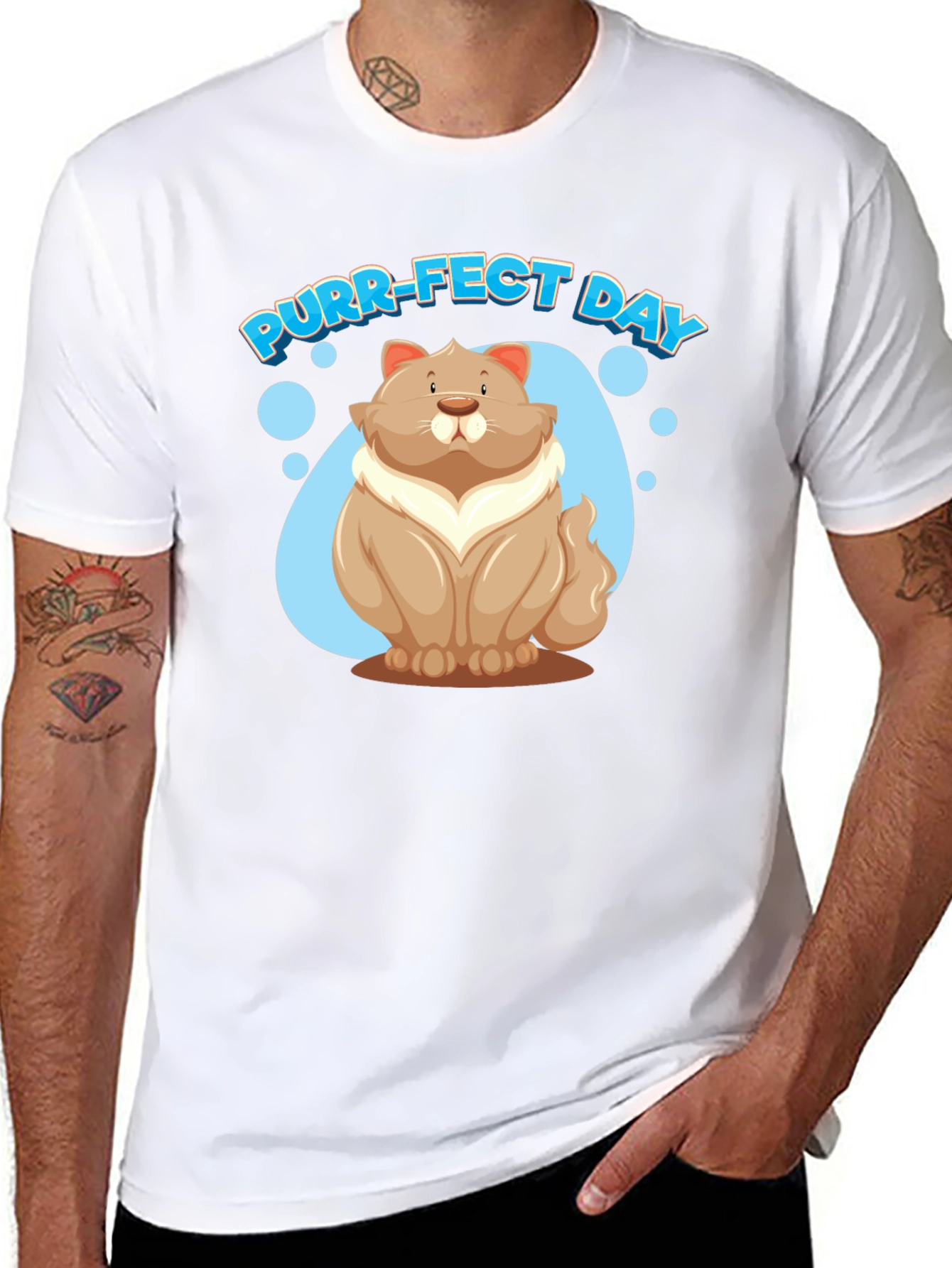 Purr-fect Day Cat T-Shirt