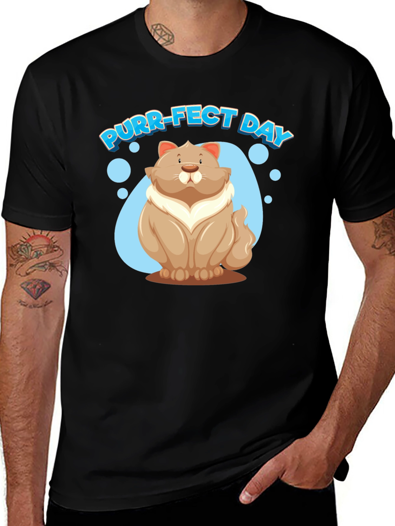 Purr-fect Day Cat T-Shirt