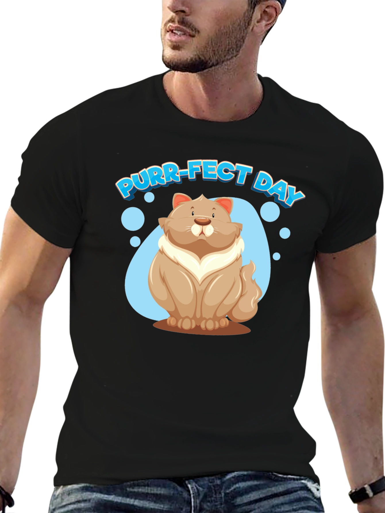 Purr-fect Day Cat T-Shirt