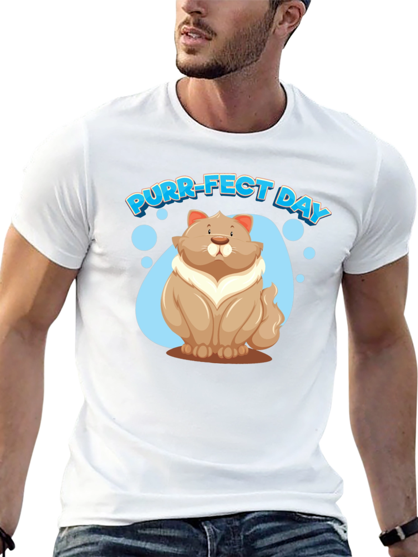 Purr-fect Day Cat T-Shirt