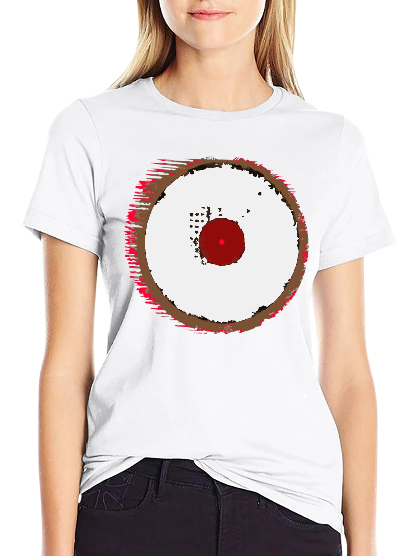 Target Graphic Tee - Modern Grunge Style