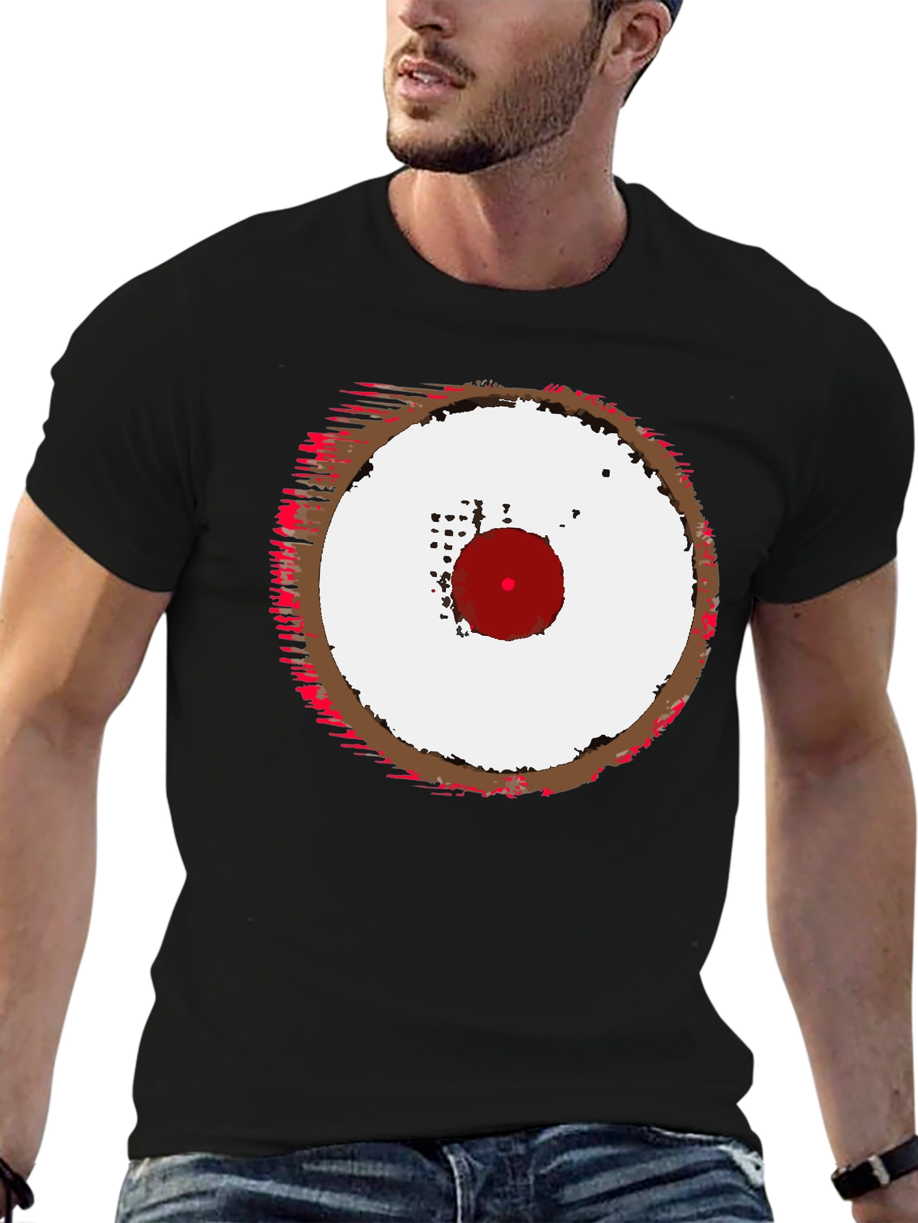 Target Graphic Tee - Modern Grunge Style