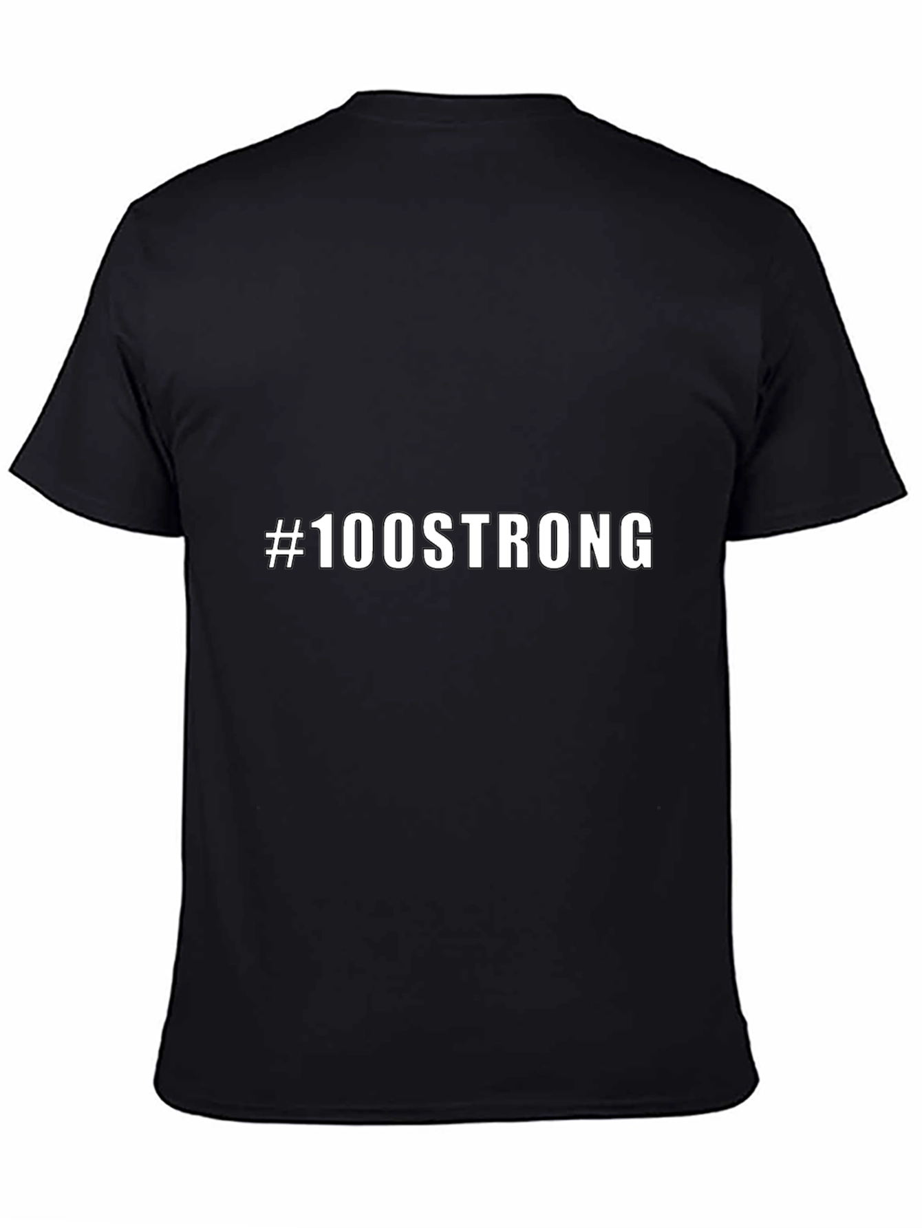 #100STRONG Graphic Tee - Bold Statement T-Shirt