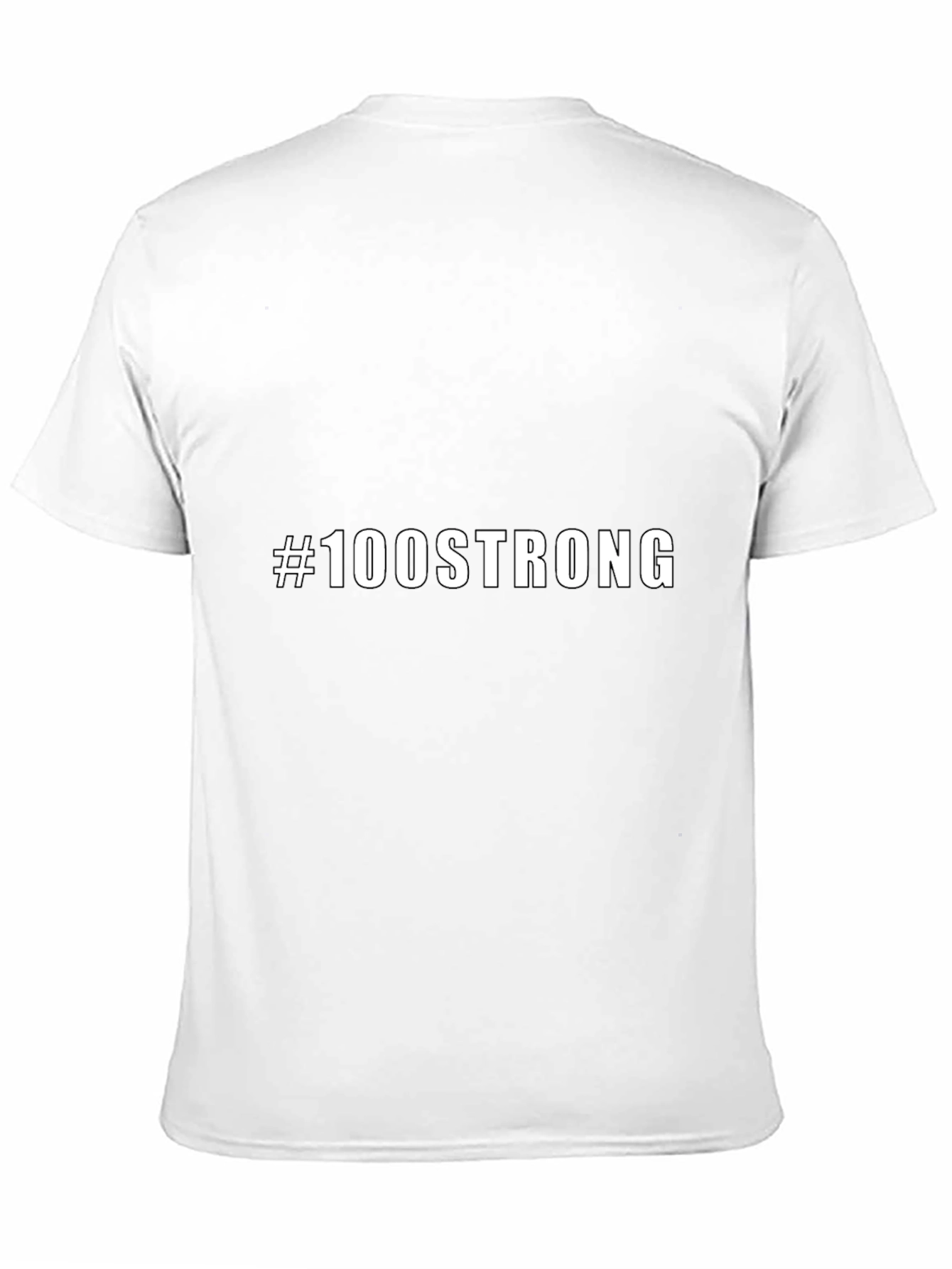#100STRONG Graphic Tee - Bold Statement T-Shirt