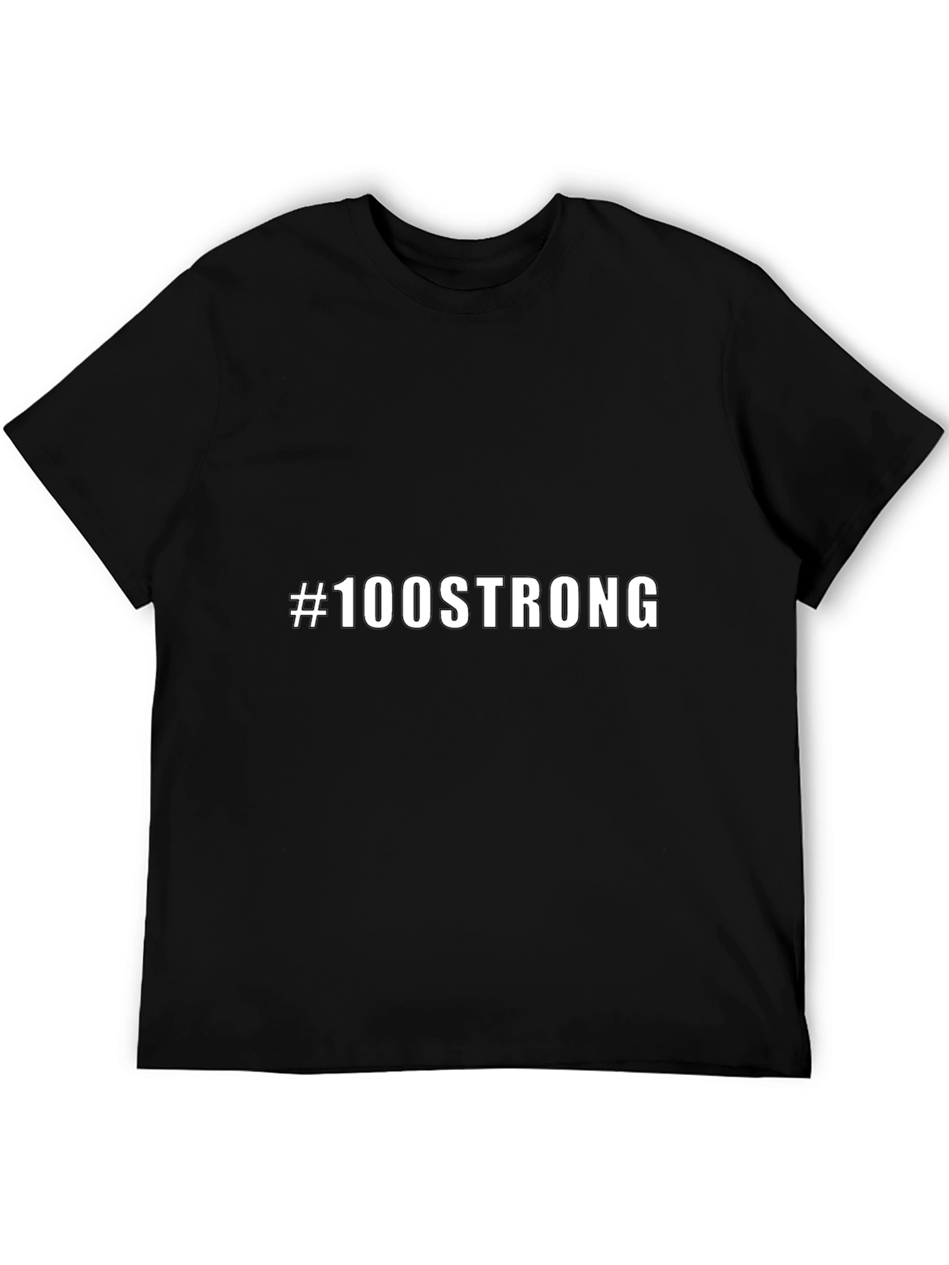#100STRONG Graphic Tee - Bold Statement T-Shirt