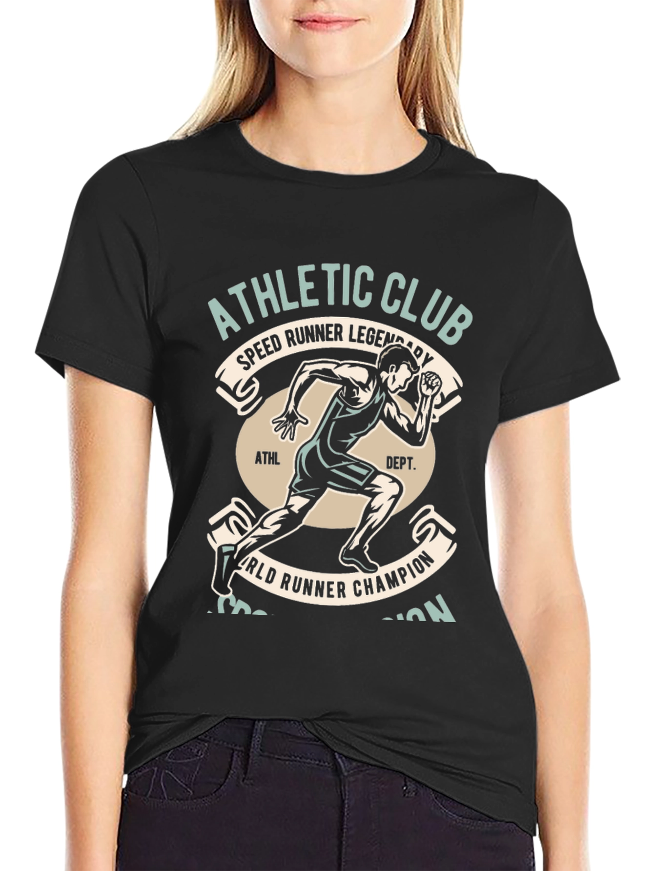 Athletic Club Runner Graphic Tee