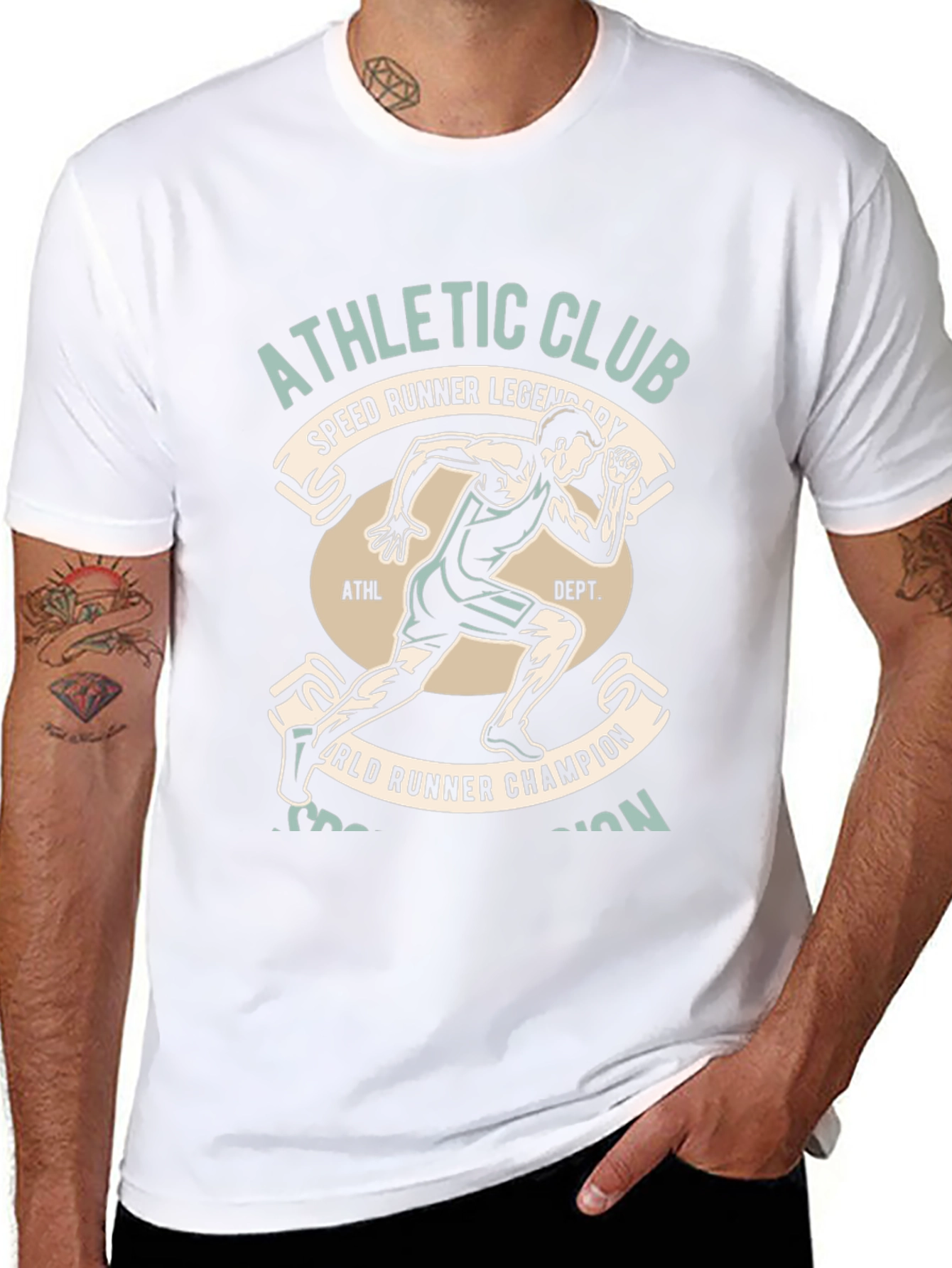 Athletic Club Runner Graphic Tee