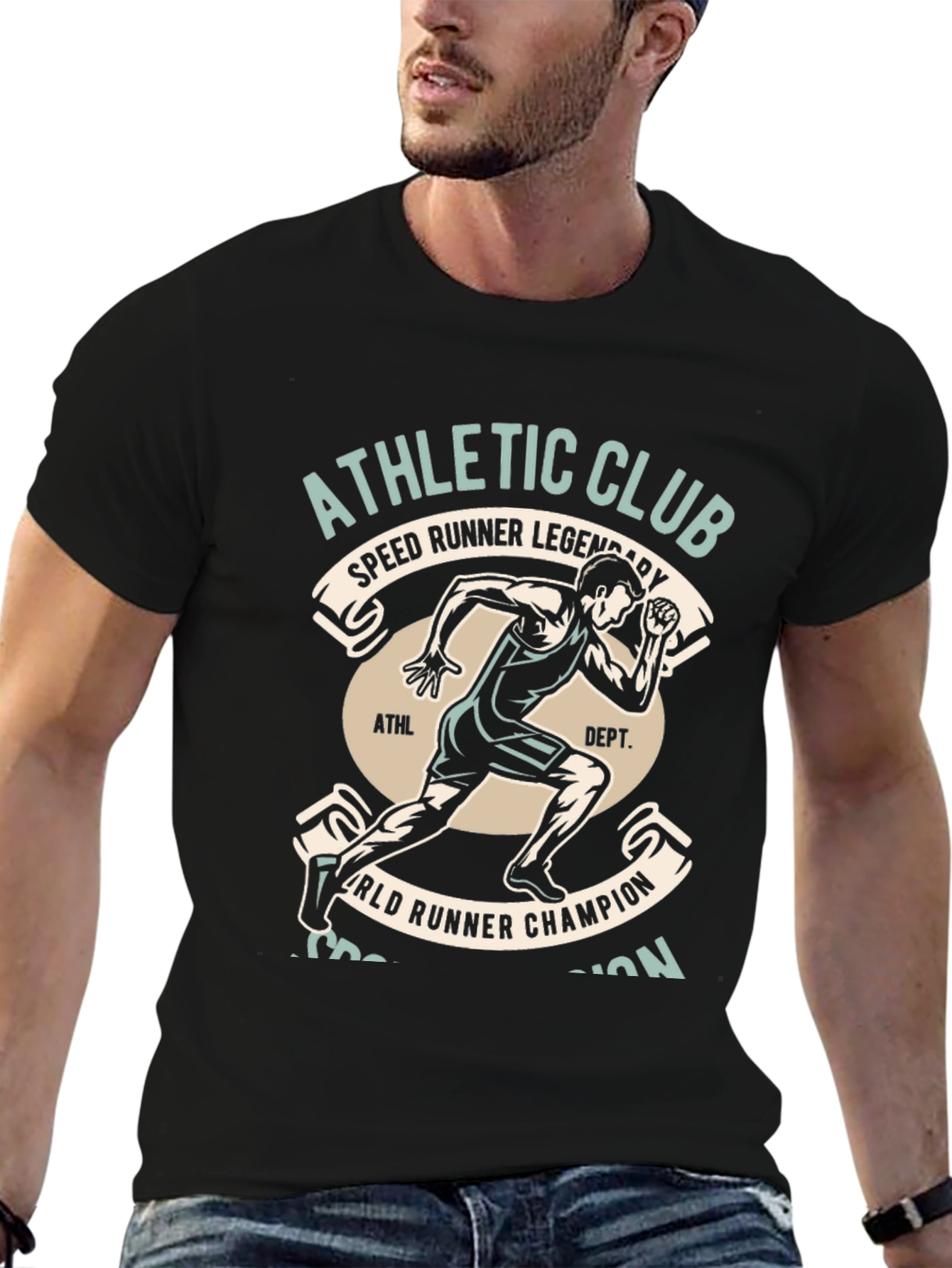 Athletic Club Runner Graphic Tee