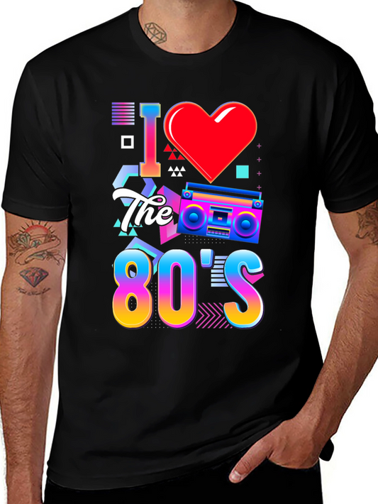 I Love The 80s Graphic T-Shirt