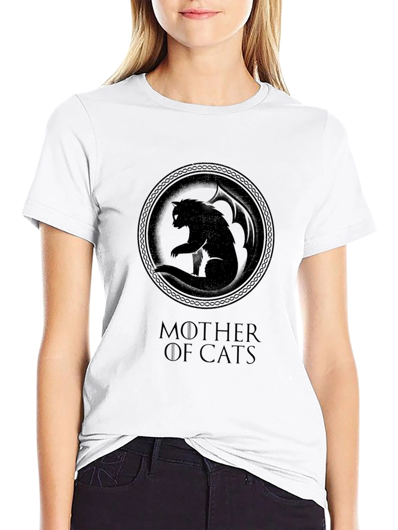 Mother of Cats Graphic T-Shirt