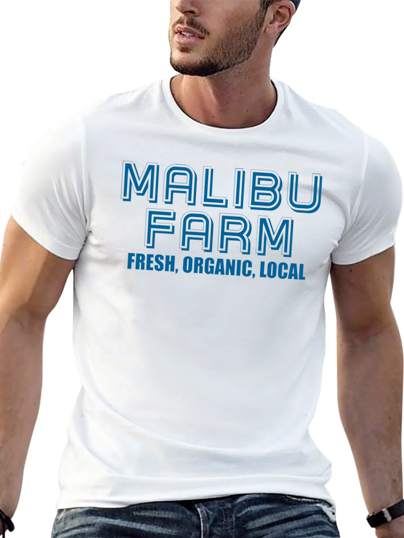 Malibu Farm Graphic Tee - Fresh Organic Local