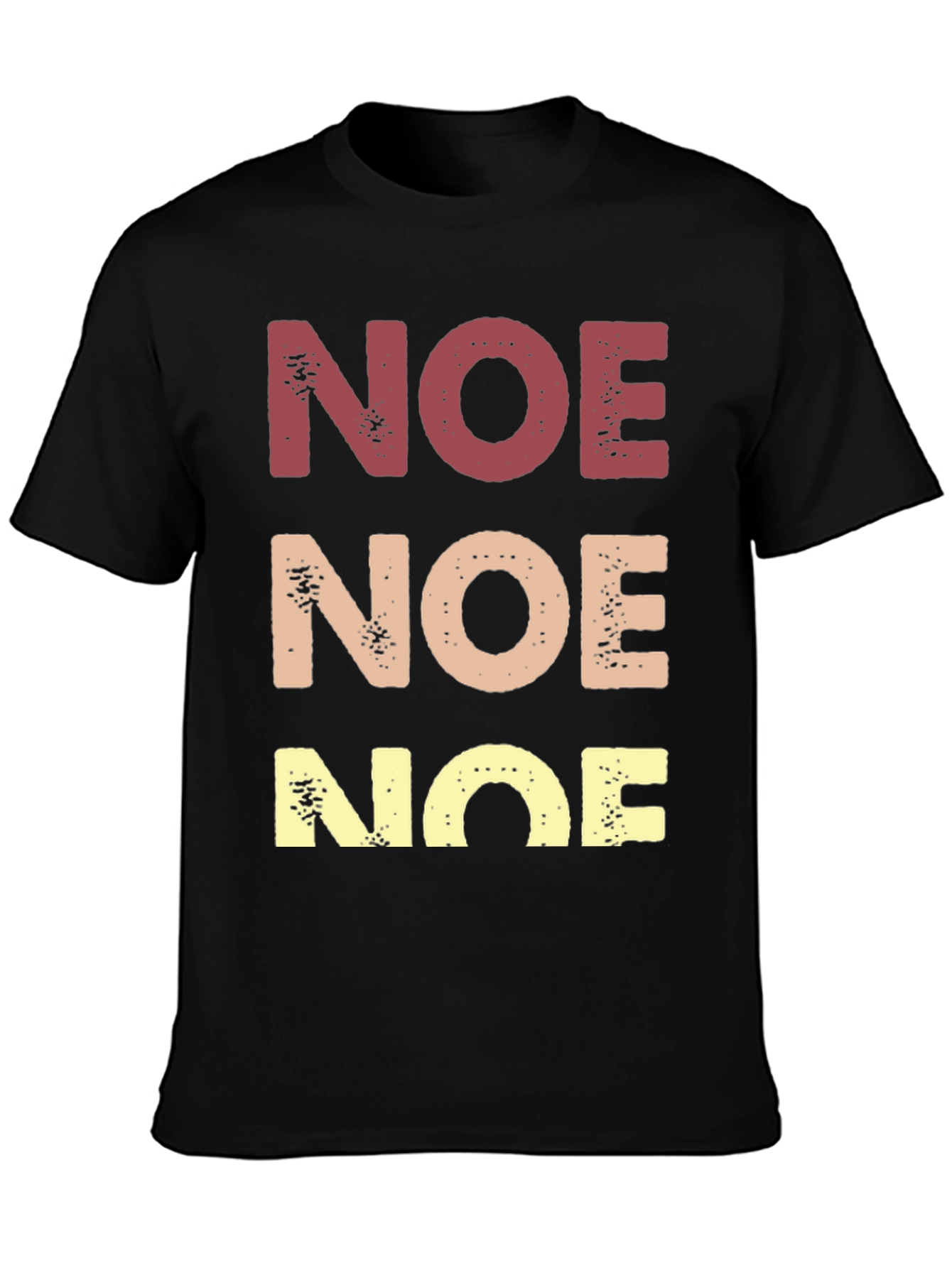 Retro NOE Graphic Tee - Soft Cotton Blend
