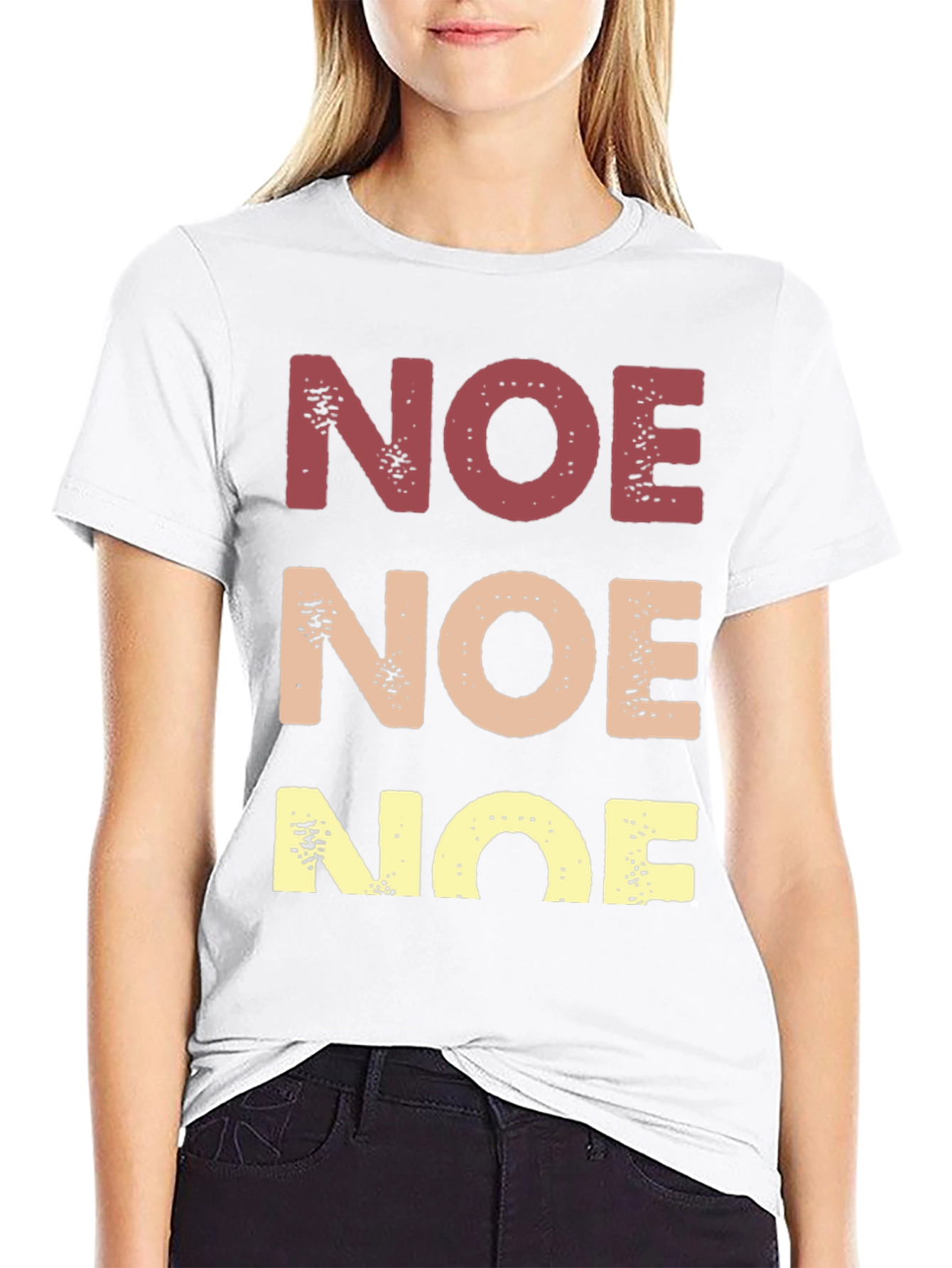 Retro NOE Graphic Tee - Soft Cotton Blend