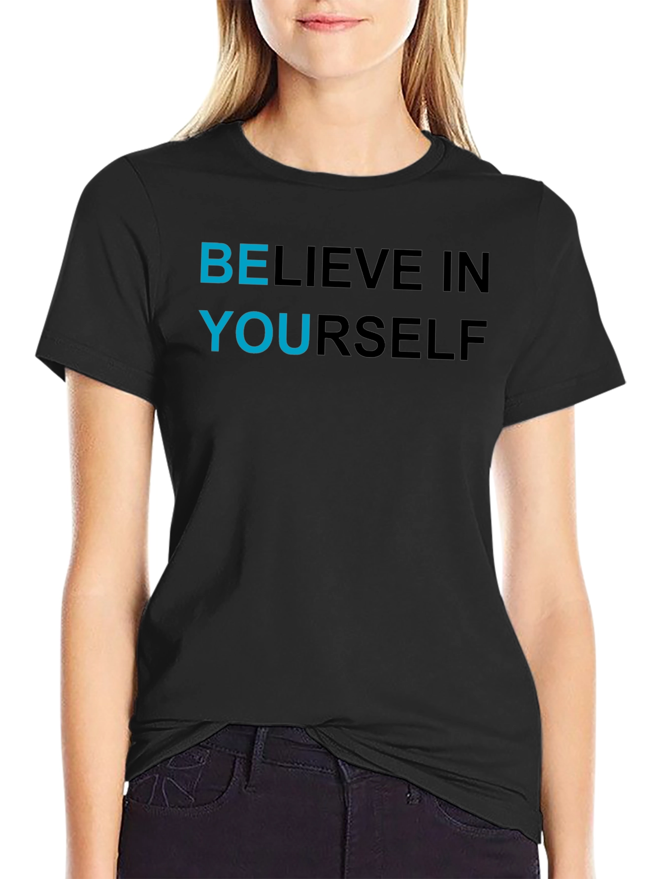 Believe In Yourself Graphic T-Shirt - Motivational Apparel