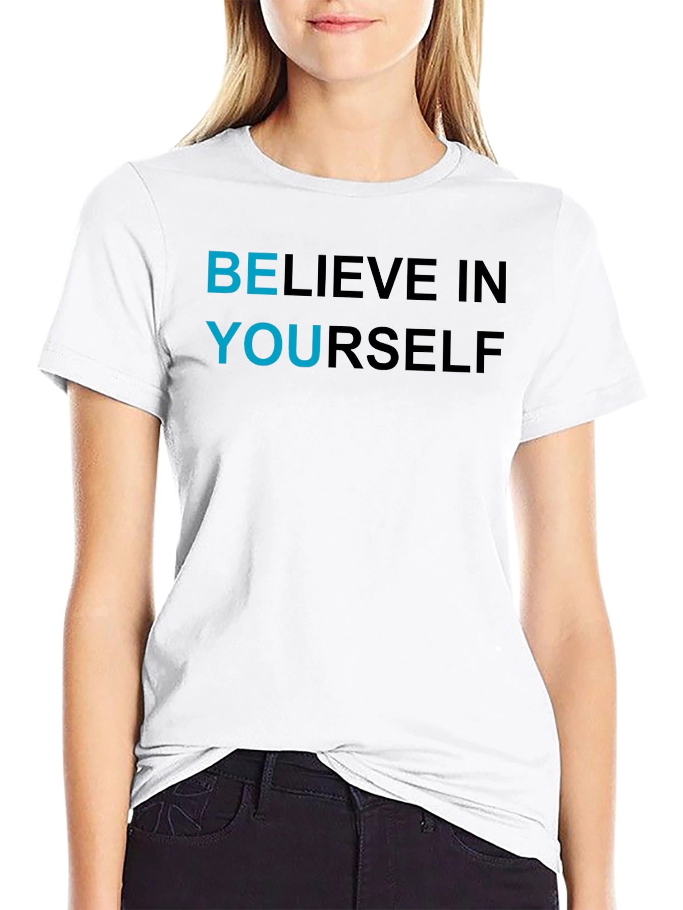 Believe In Yourself Graphic T-Shirt - Motivational Apparel