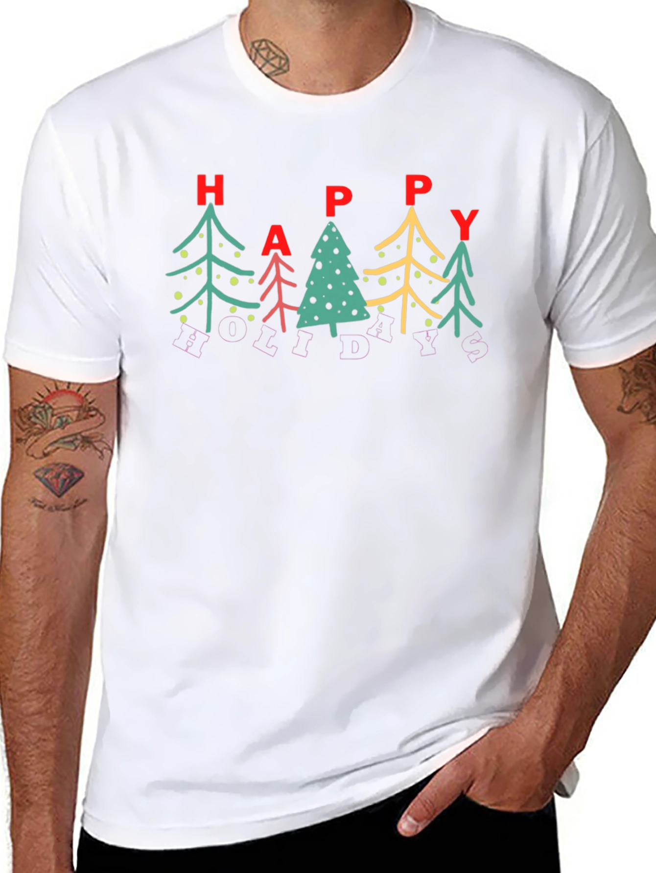 Happy Holidays Graphic T-Shirt