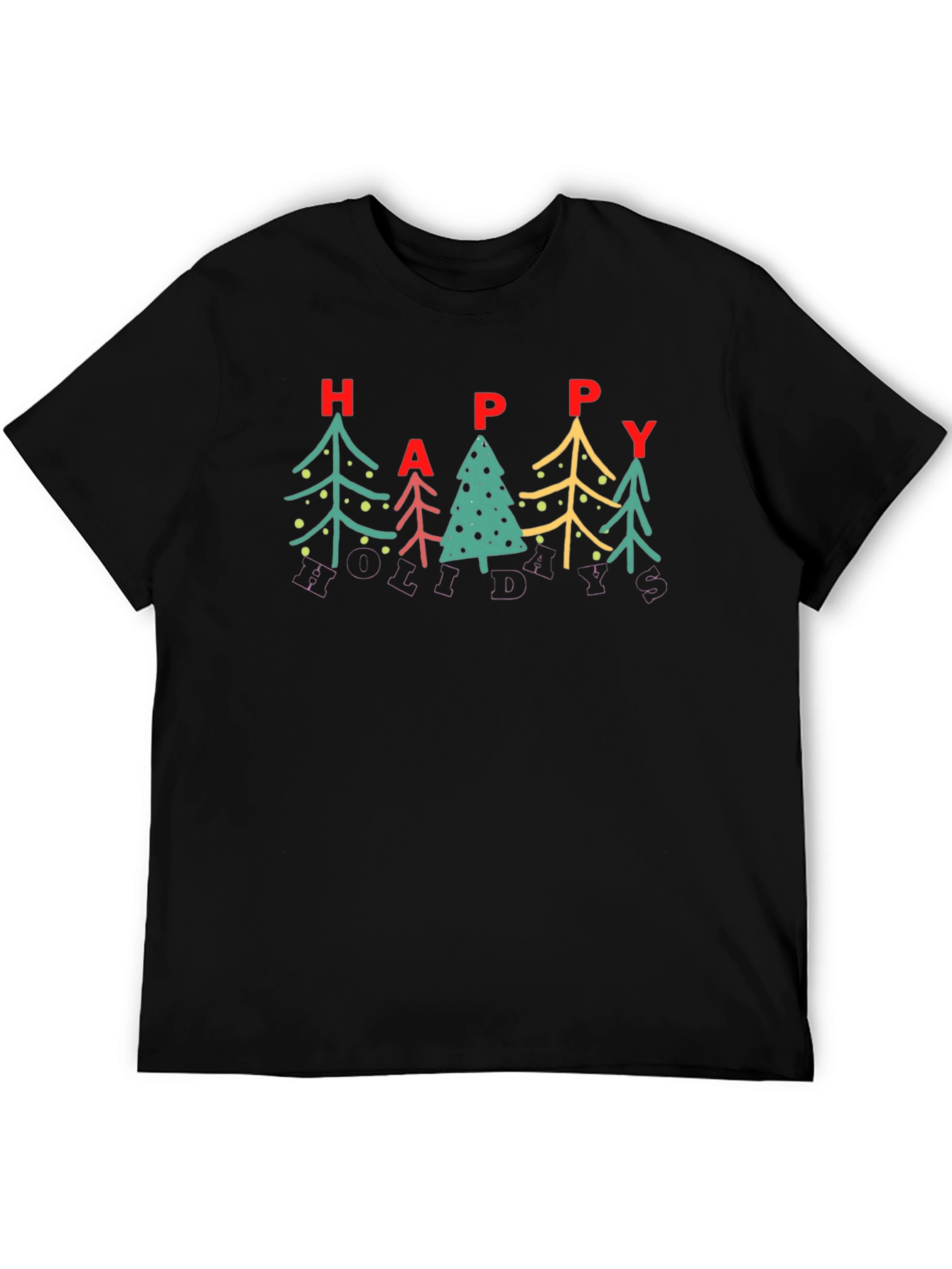 Happy Holidays Graphic T-Shirt