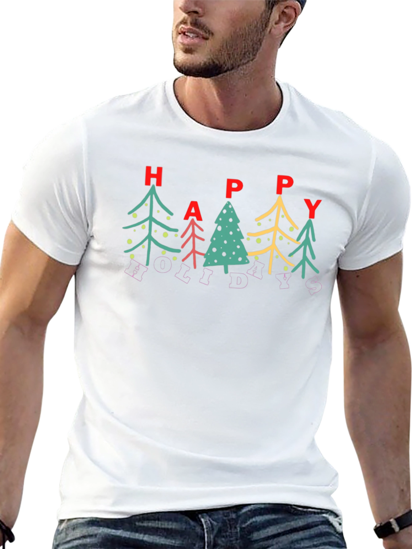 Happy Holidays Graphic T-Shirt