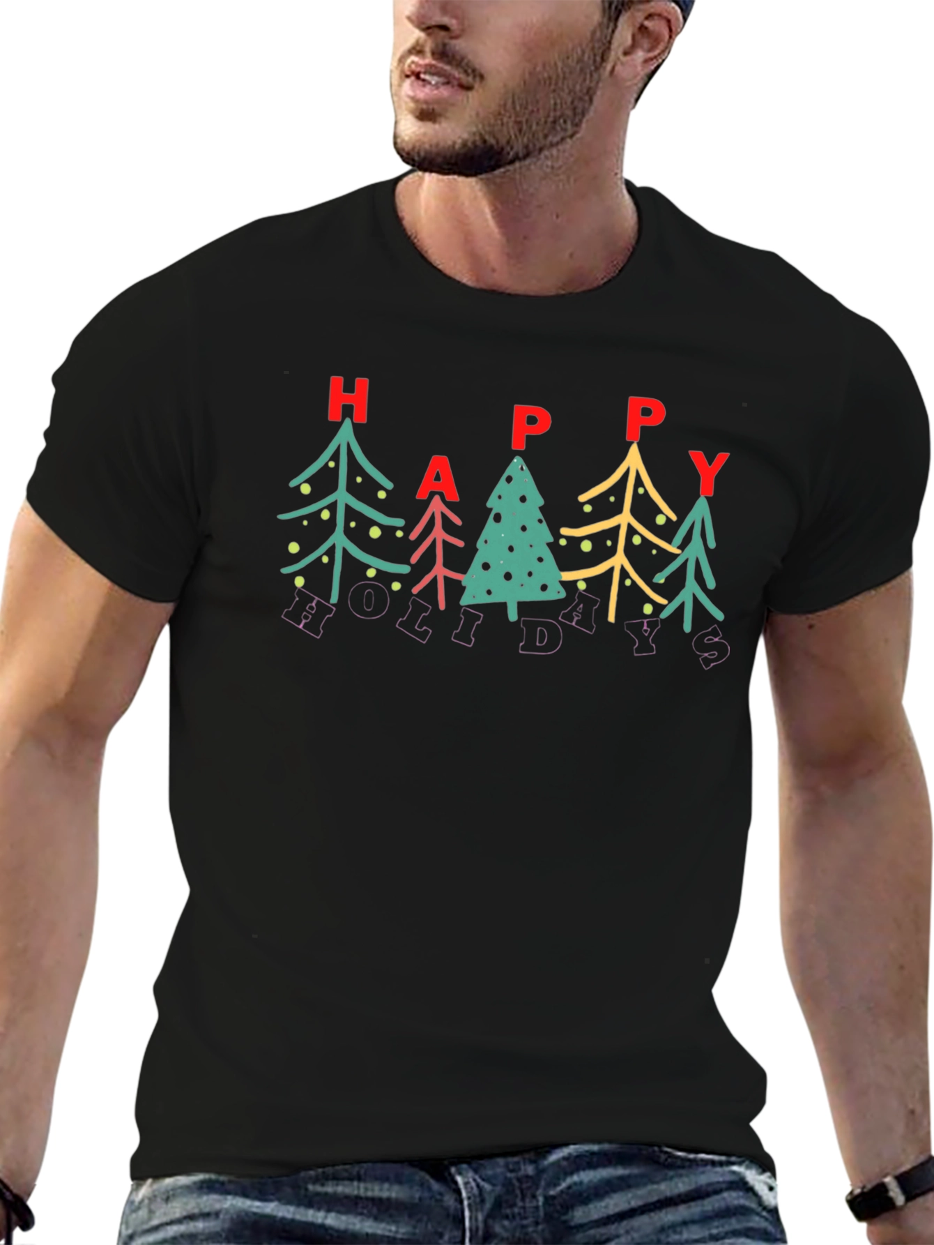 Happy Holidays Graphic T-Shirt