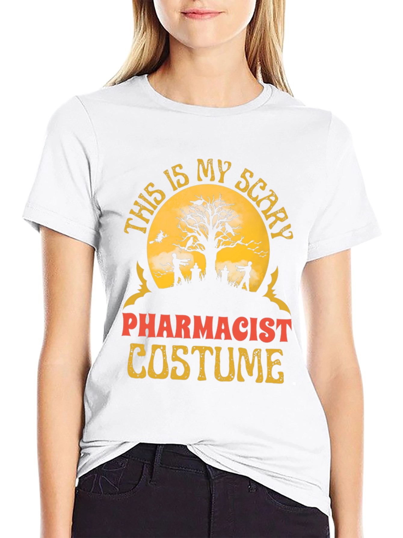Scary Pharmacist Halloween Costume T-Shirt