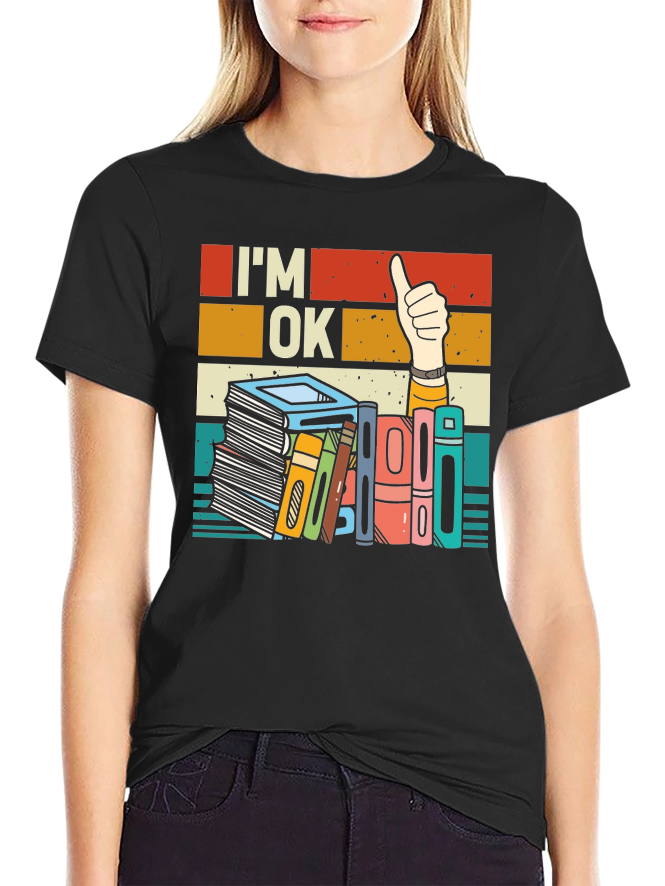 Im OK T-Shirt - Book Lover Design