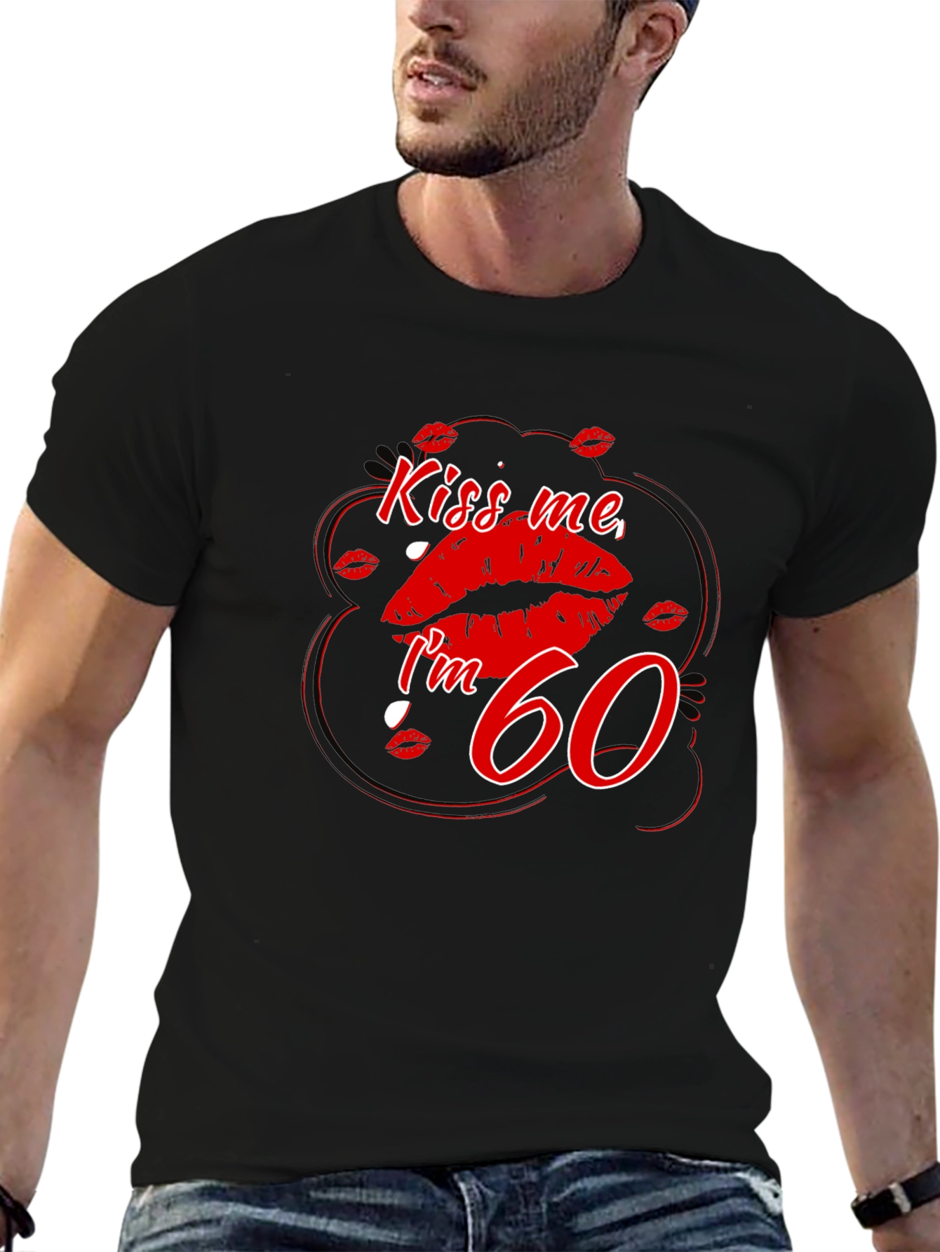 Kiss Me Im 60 T-Shirt