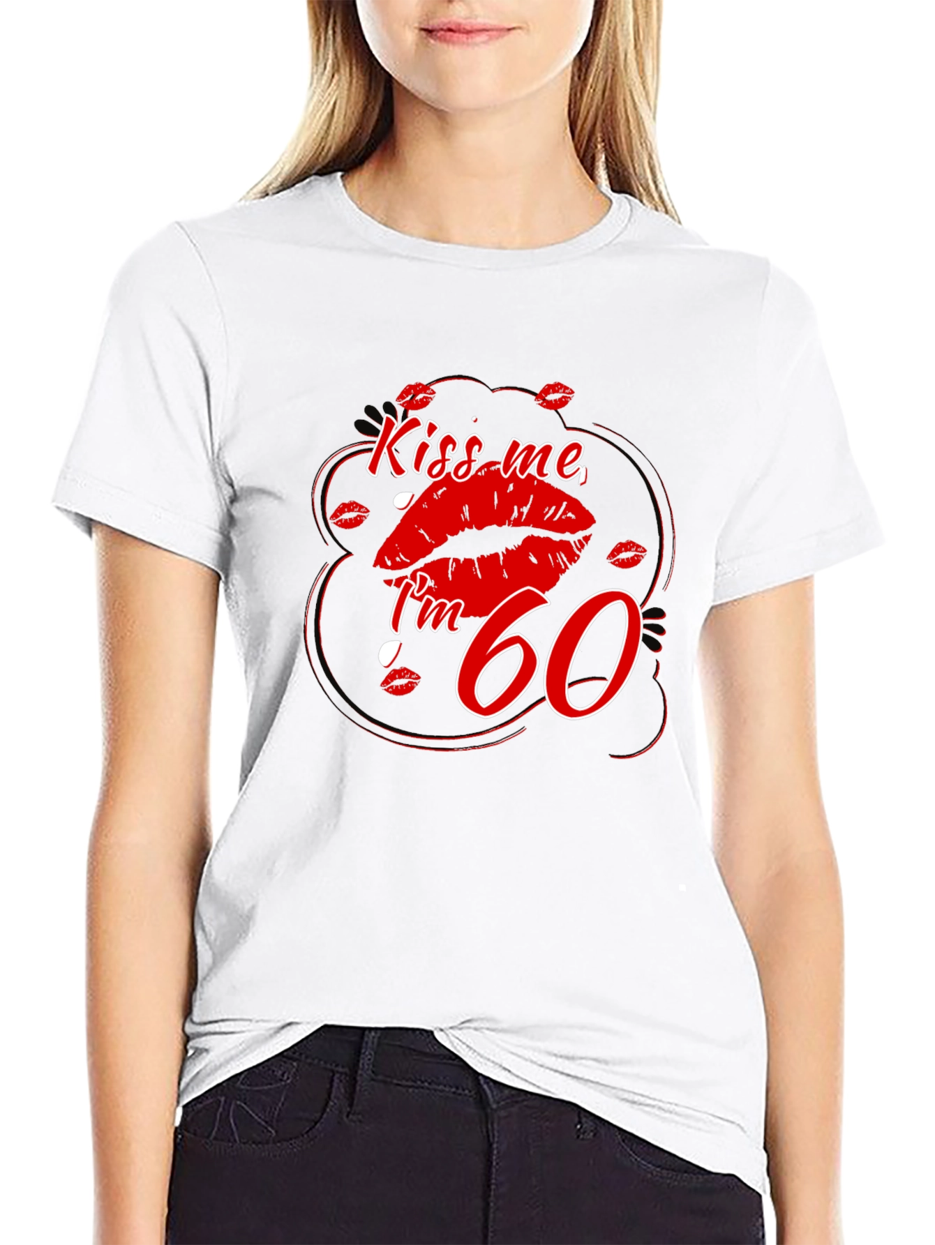 Kiss Me Im 60 T-Shirt