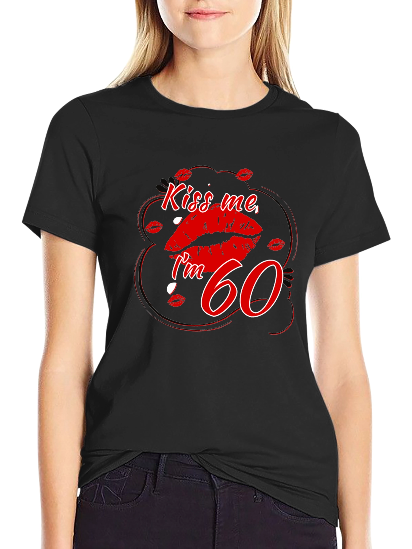 Kiss Me Im 60 T-Shirt