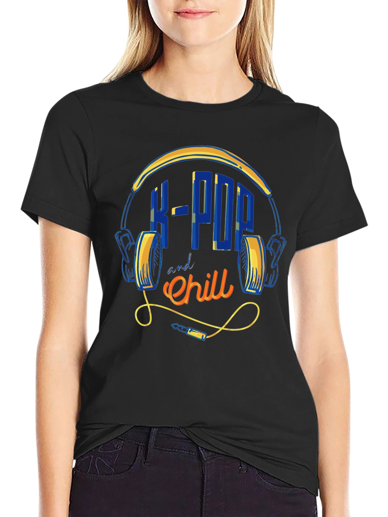 K-Pop and Chill Graphic Tee