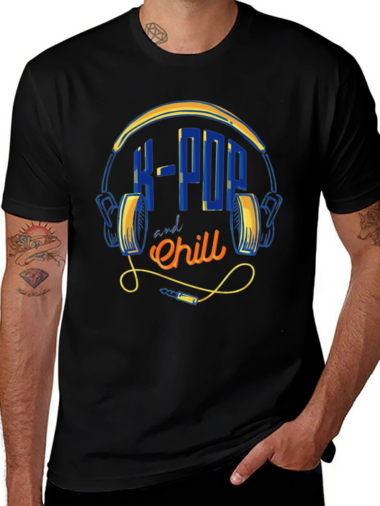 K-Pop and Chill Graphic Tee