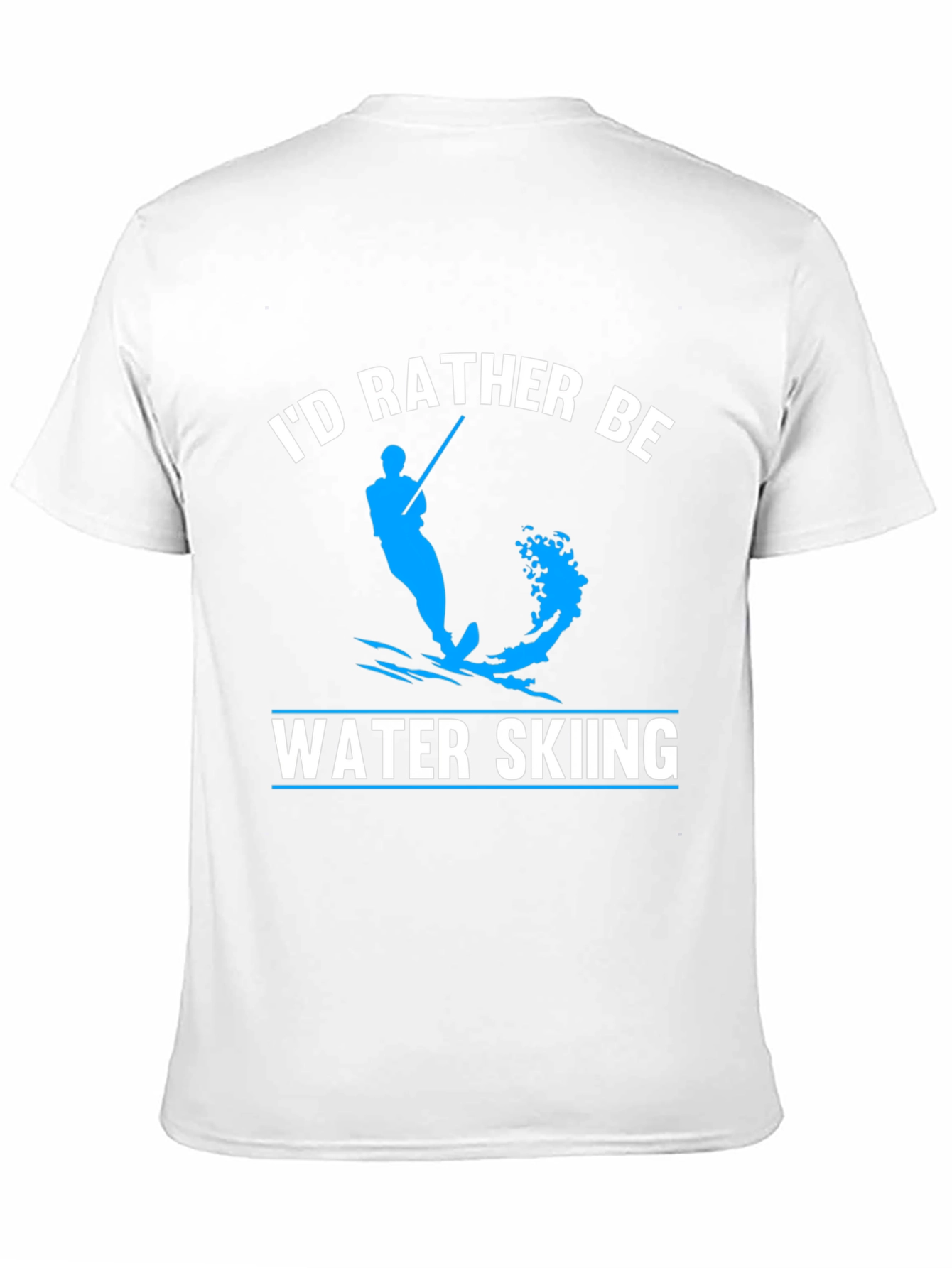 Id Rather Be Water Skiing Graphic T-Shirt