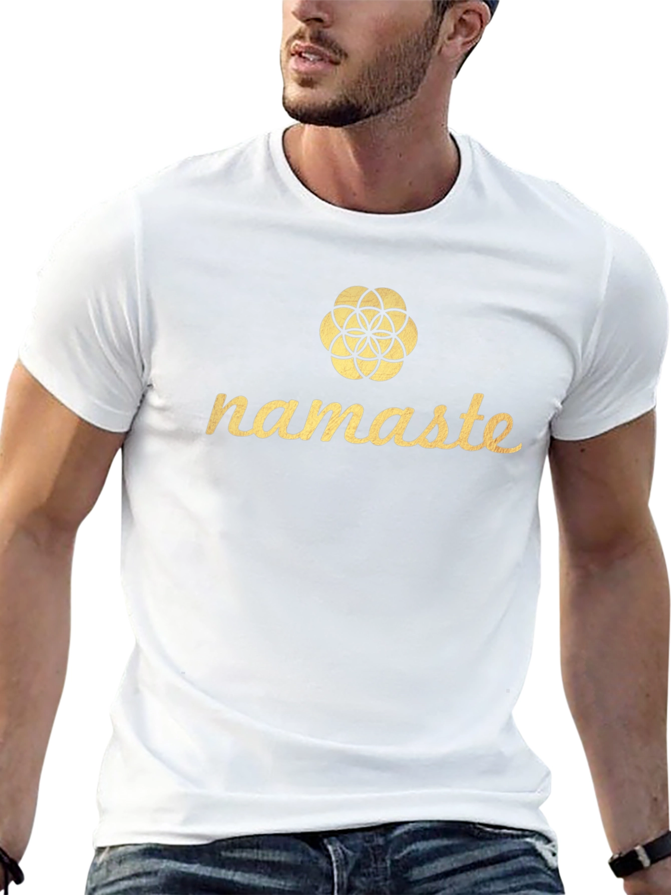 Namaste Yoga T-Shirt - Black