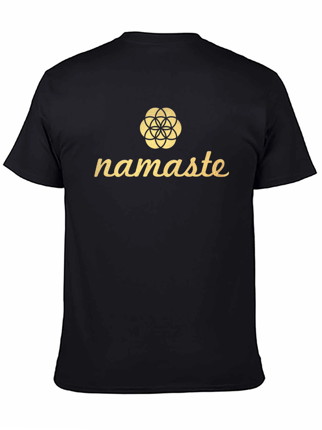 Namaste Yoga T-Shirt - Black