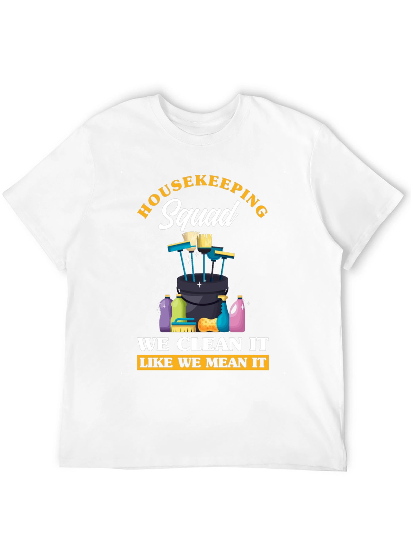 Housekeeping Squad Graphic T-Shirt