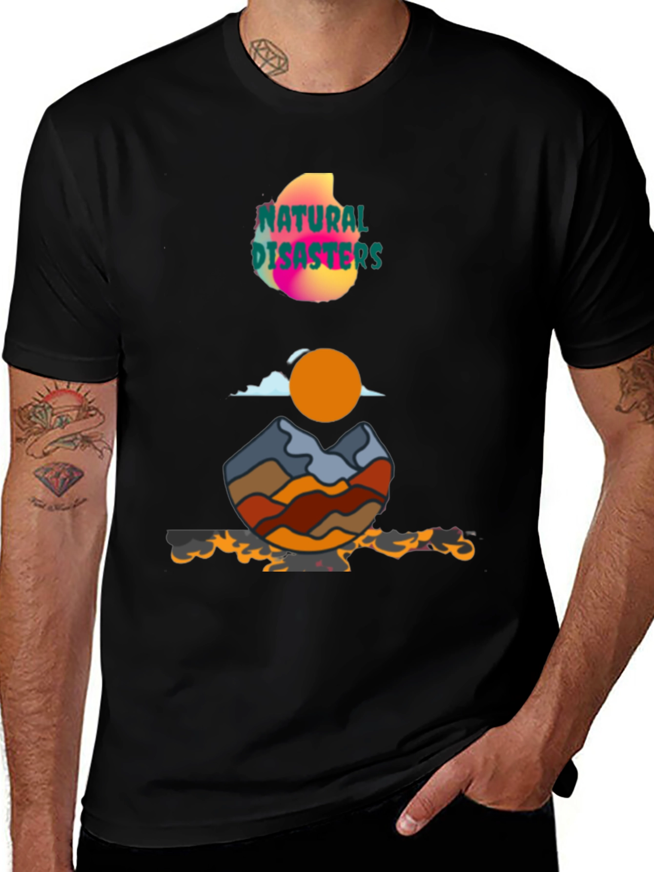 Natural Disasters Graphic T-Shirt