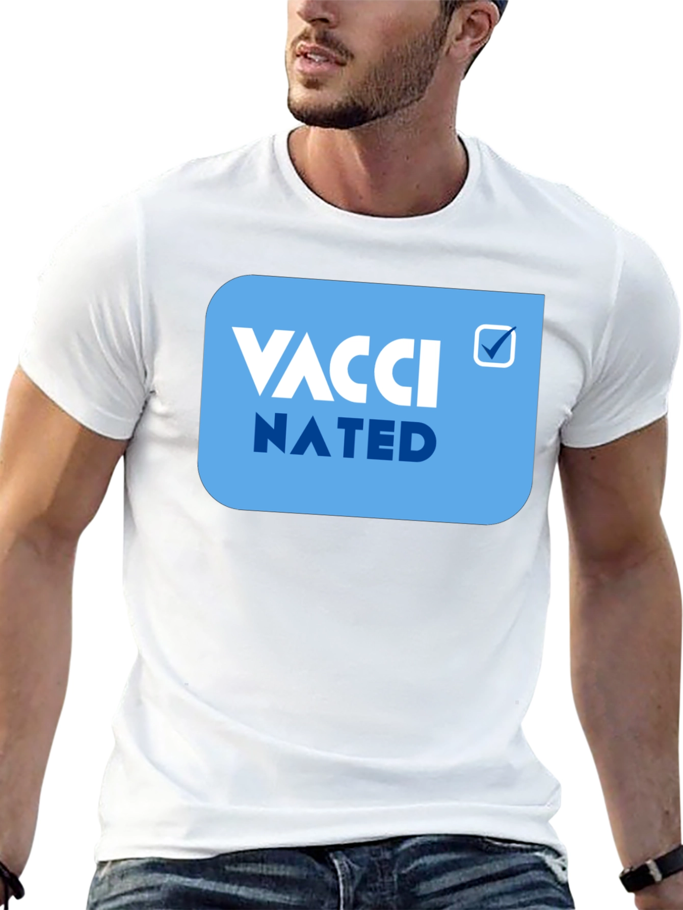 Vaccinated Tee - Statement T-Shirt