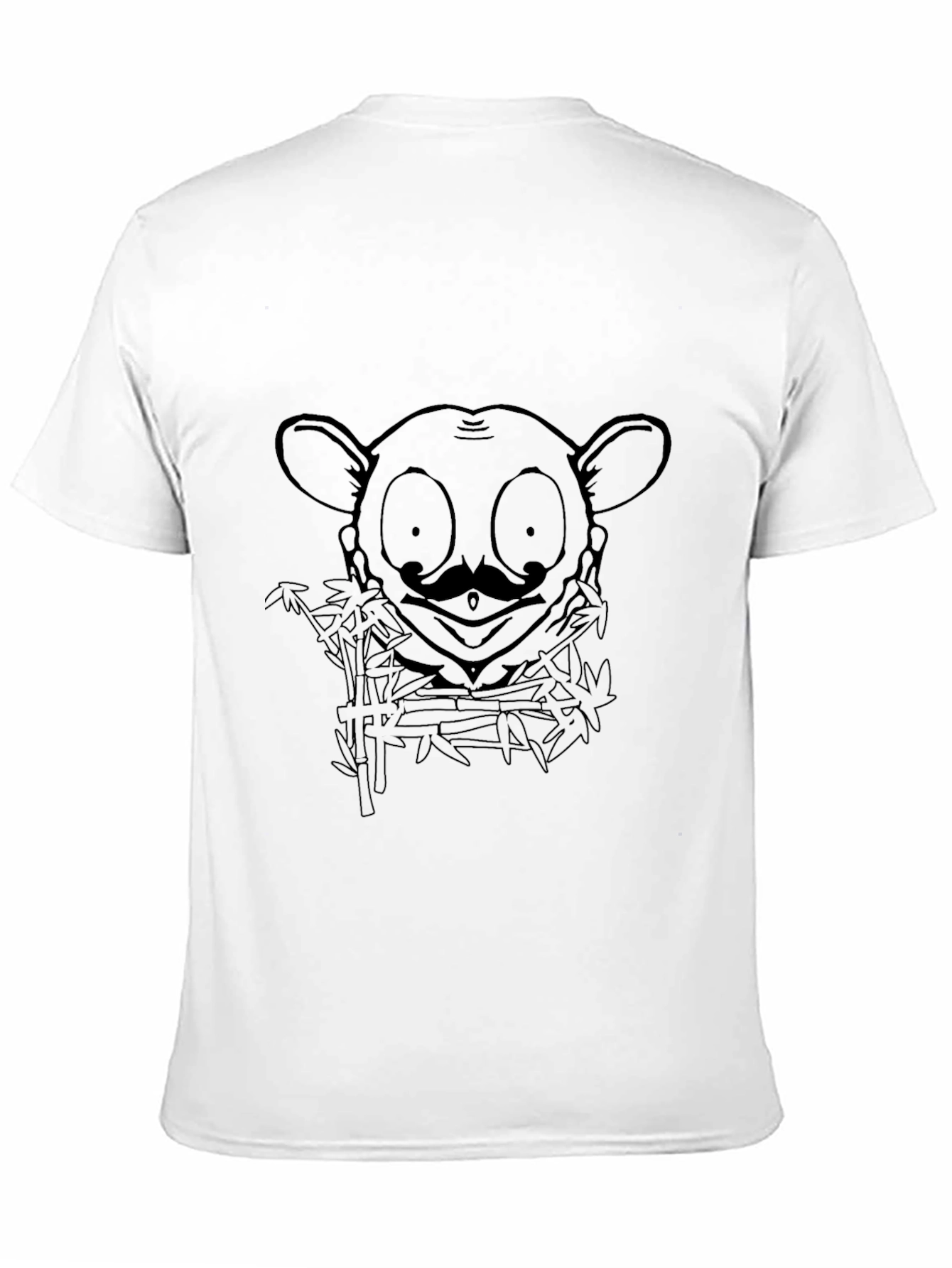 Lemur Design Black T-Shirt