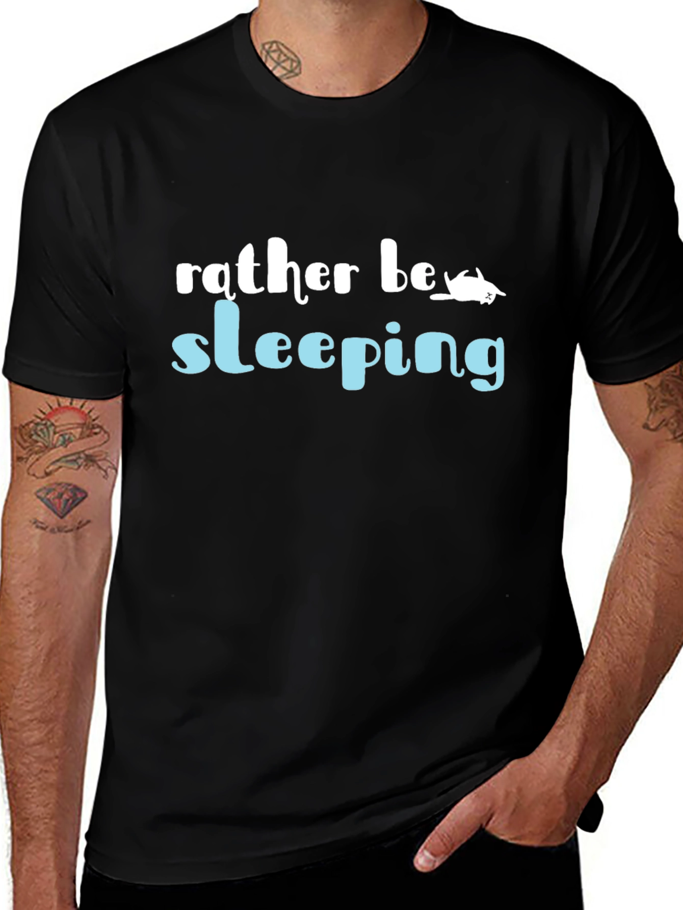 Rather Be Sleeping T-Shirt | Funny Novelty Tee