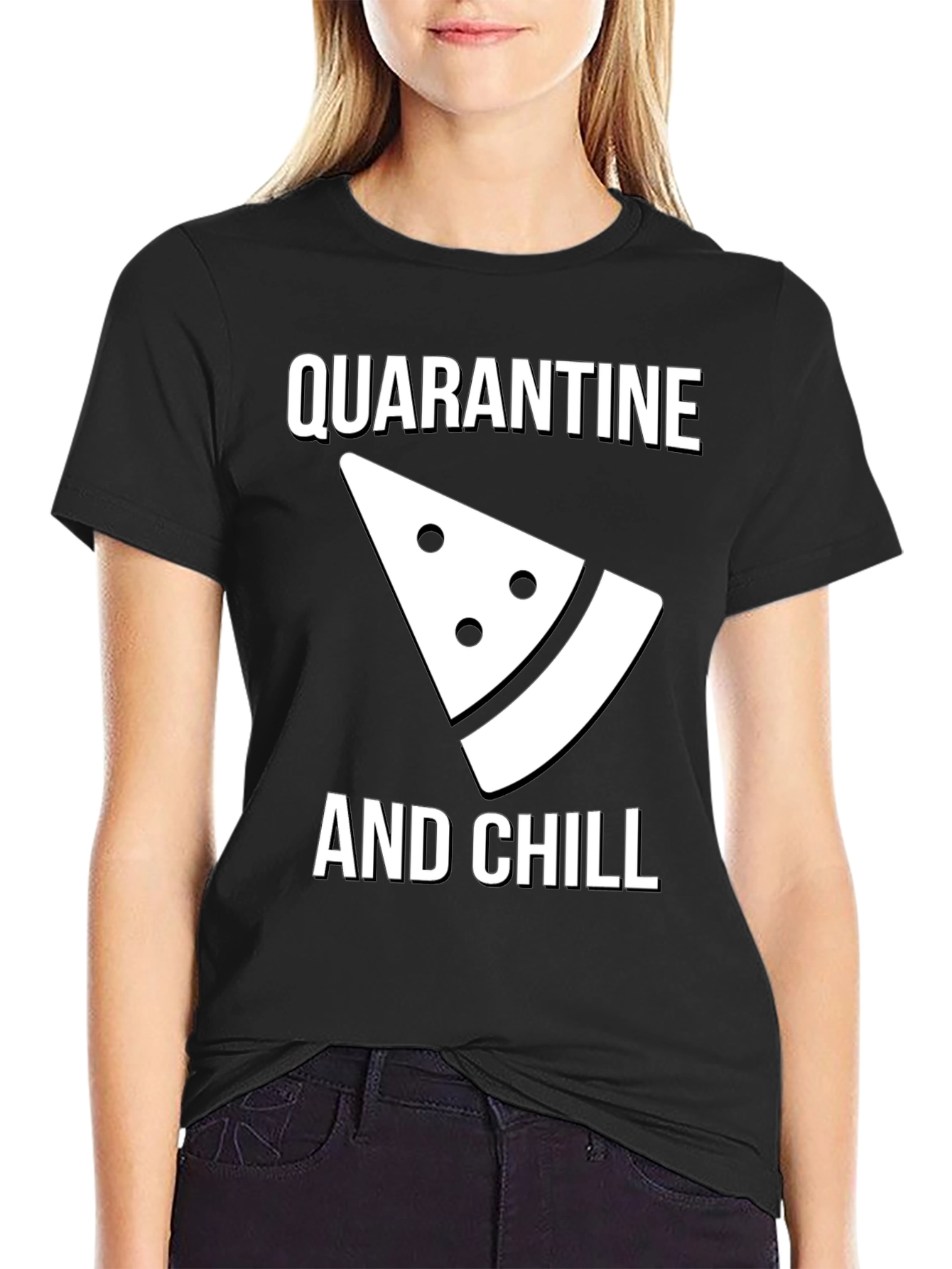 Quarantine and Chill Graphic Tee - Comfy Cotton T-Shirt
