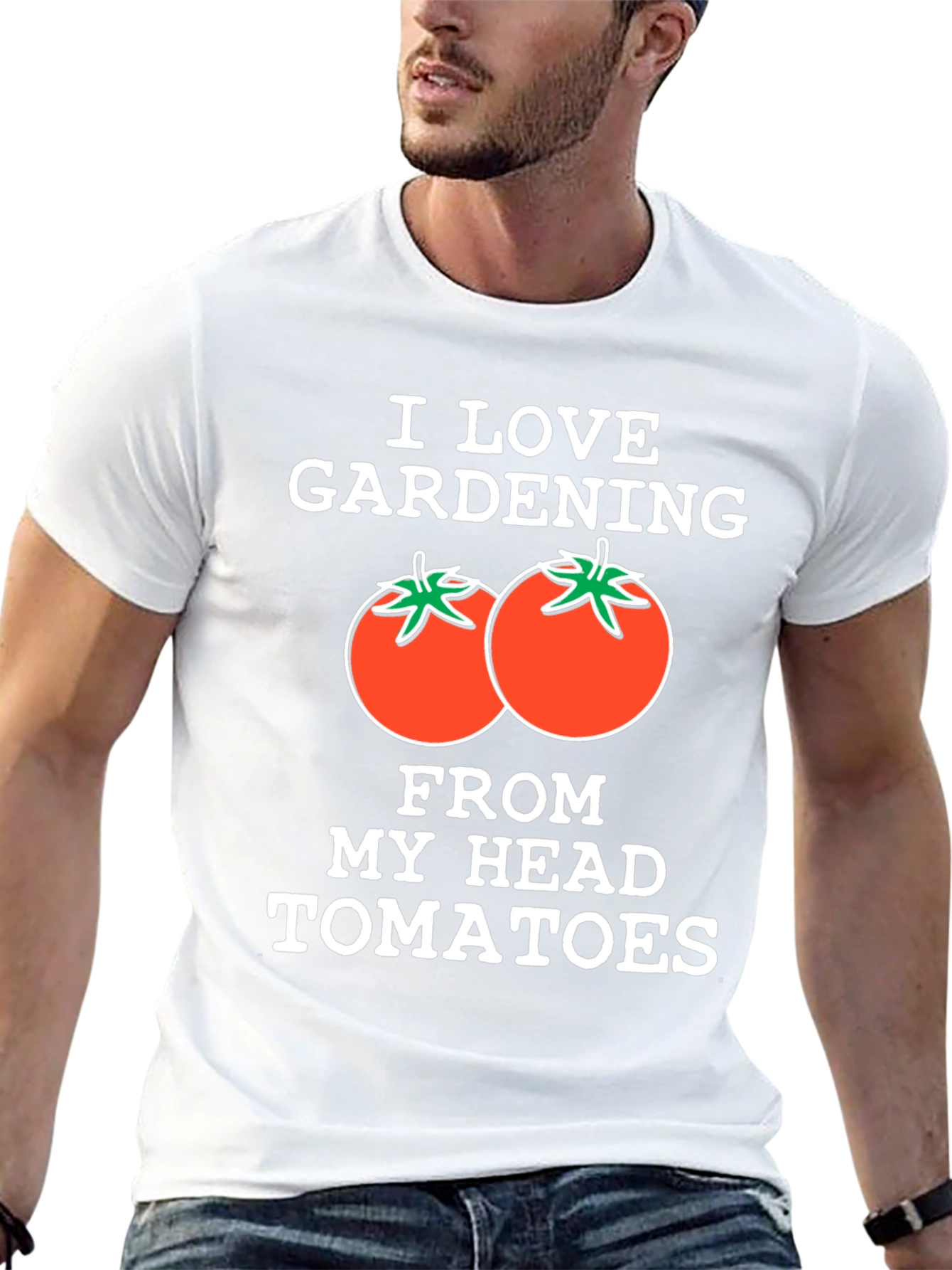 Gardening Tomato Graphic T-Shirt