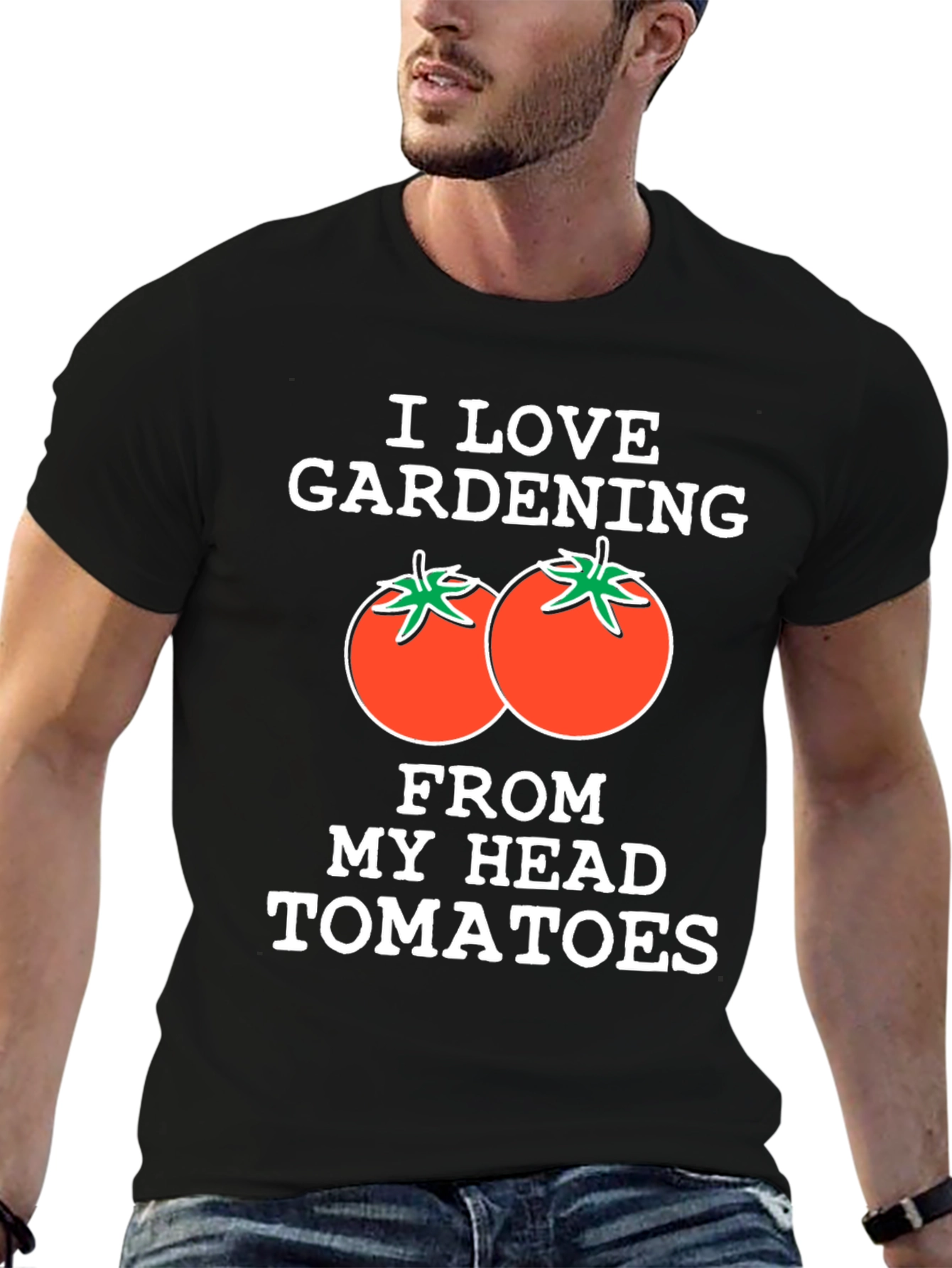 Gardening Tomato Graphic T-Shirt
