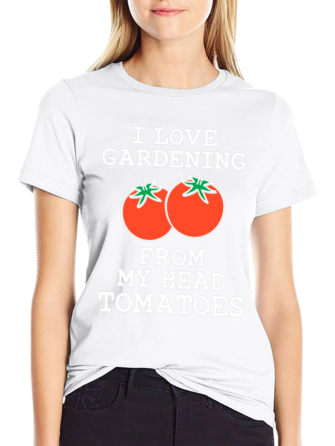 Gardening Tomato Graphic T-Shirt