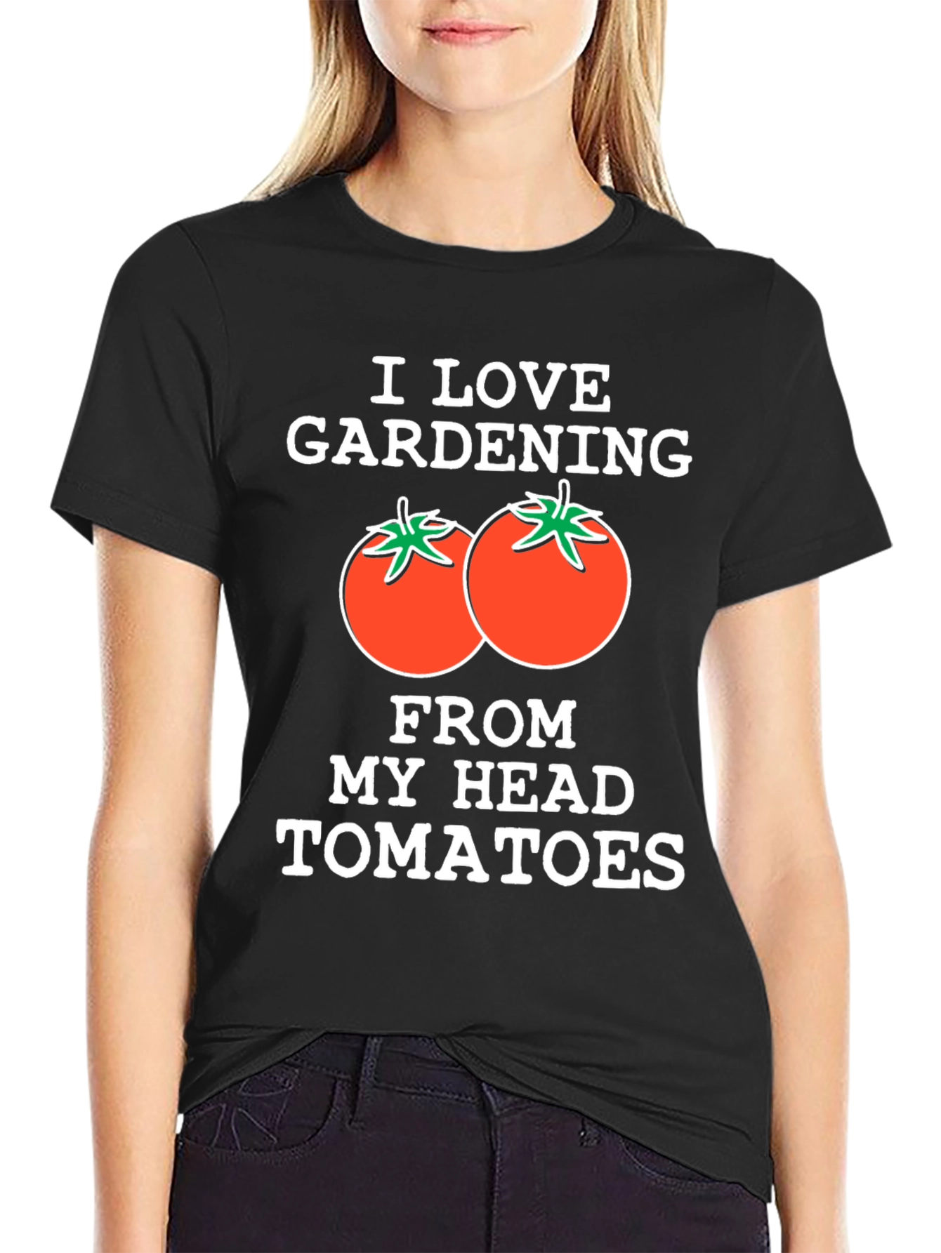 Gardening Tomato Graphic T-Shirt